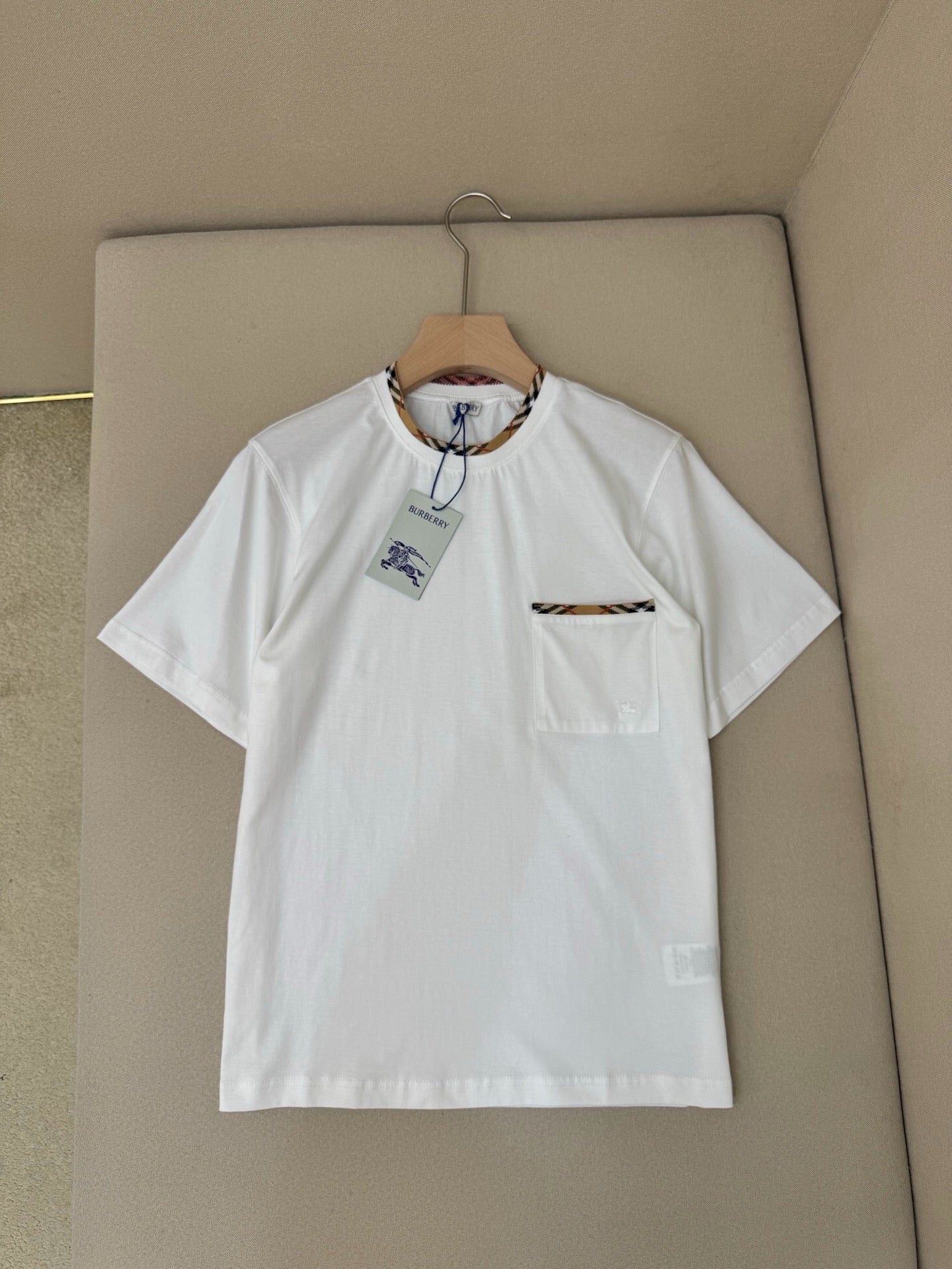 Blue and White T-shirt