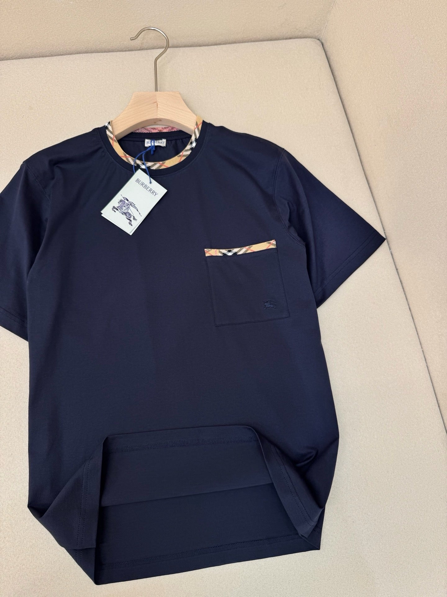 Blue and White T-shirt