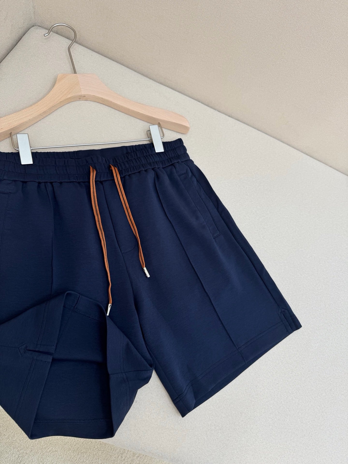 White and Blue Short