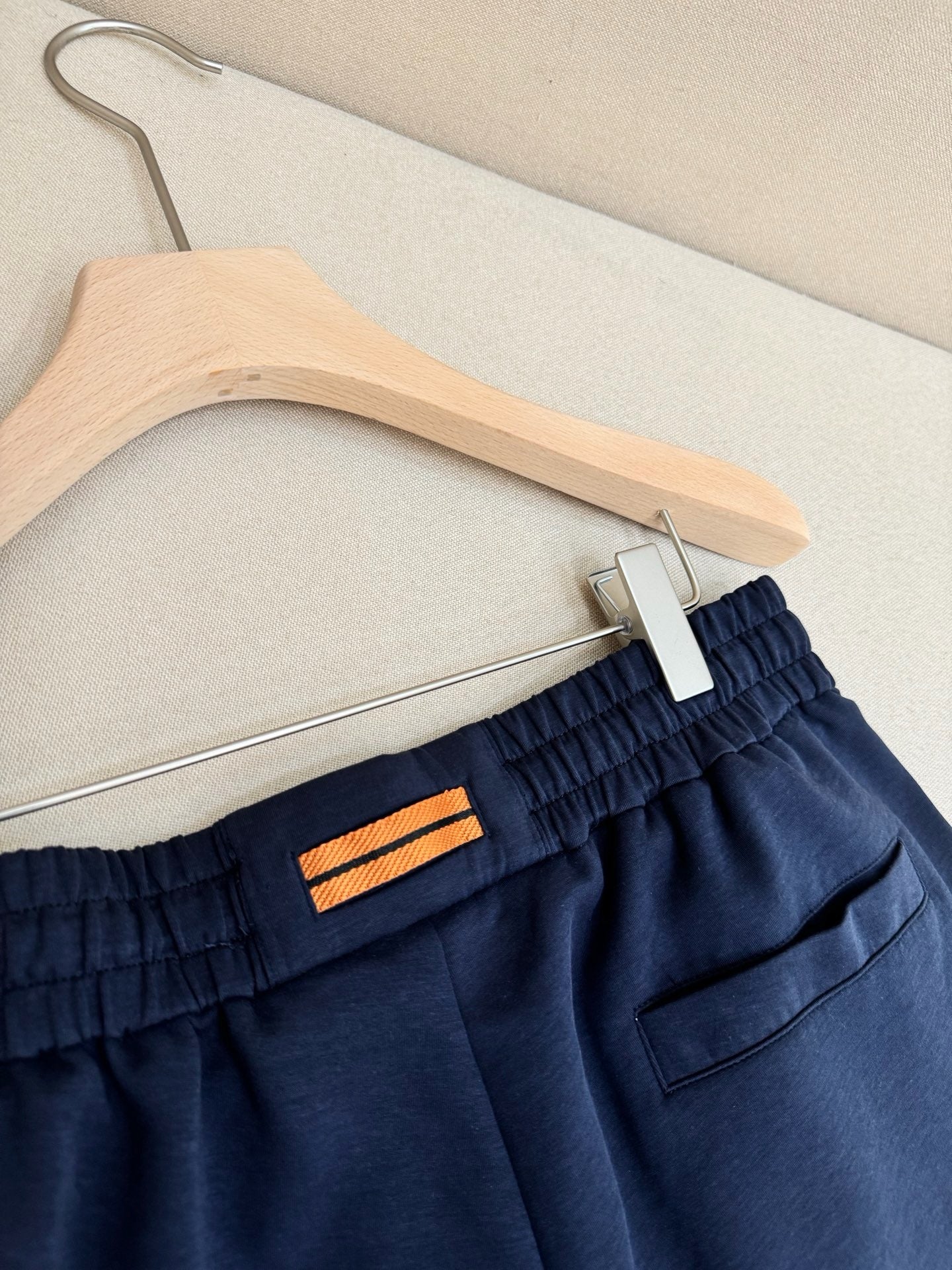 White and Blue Short