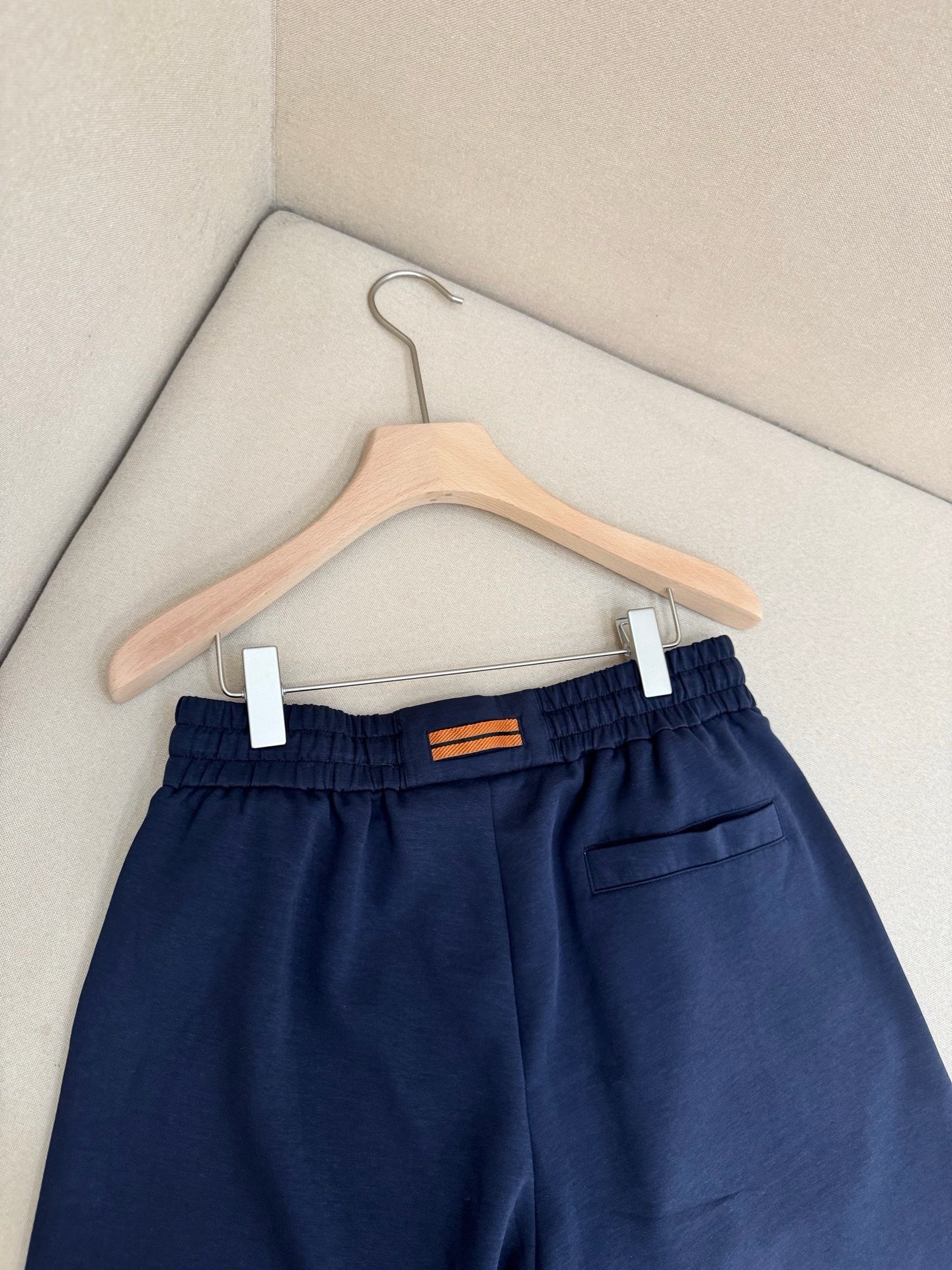 White and Blue Short