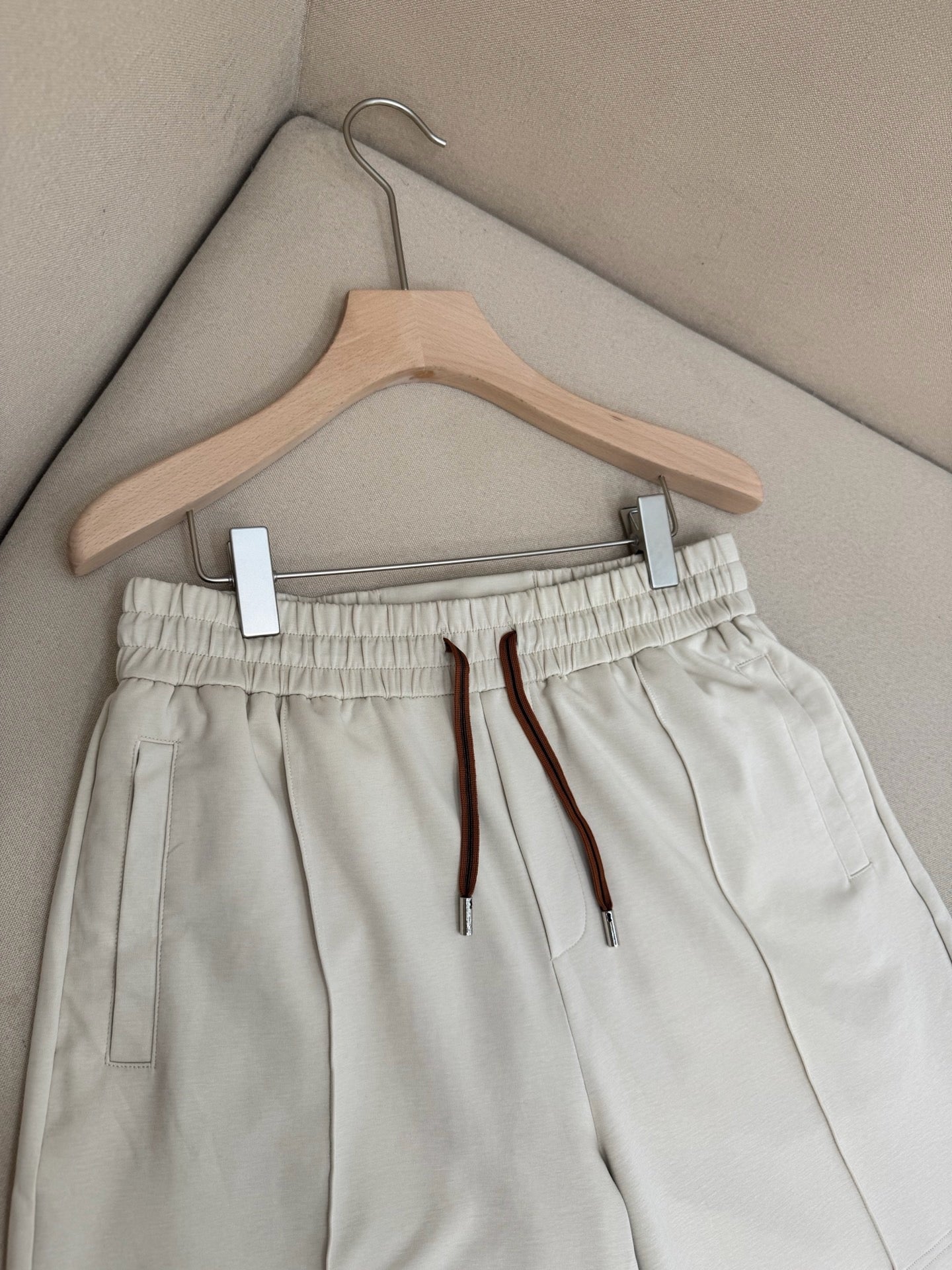 White and Blue Short