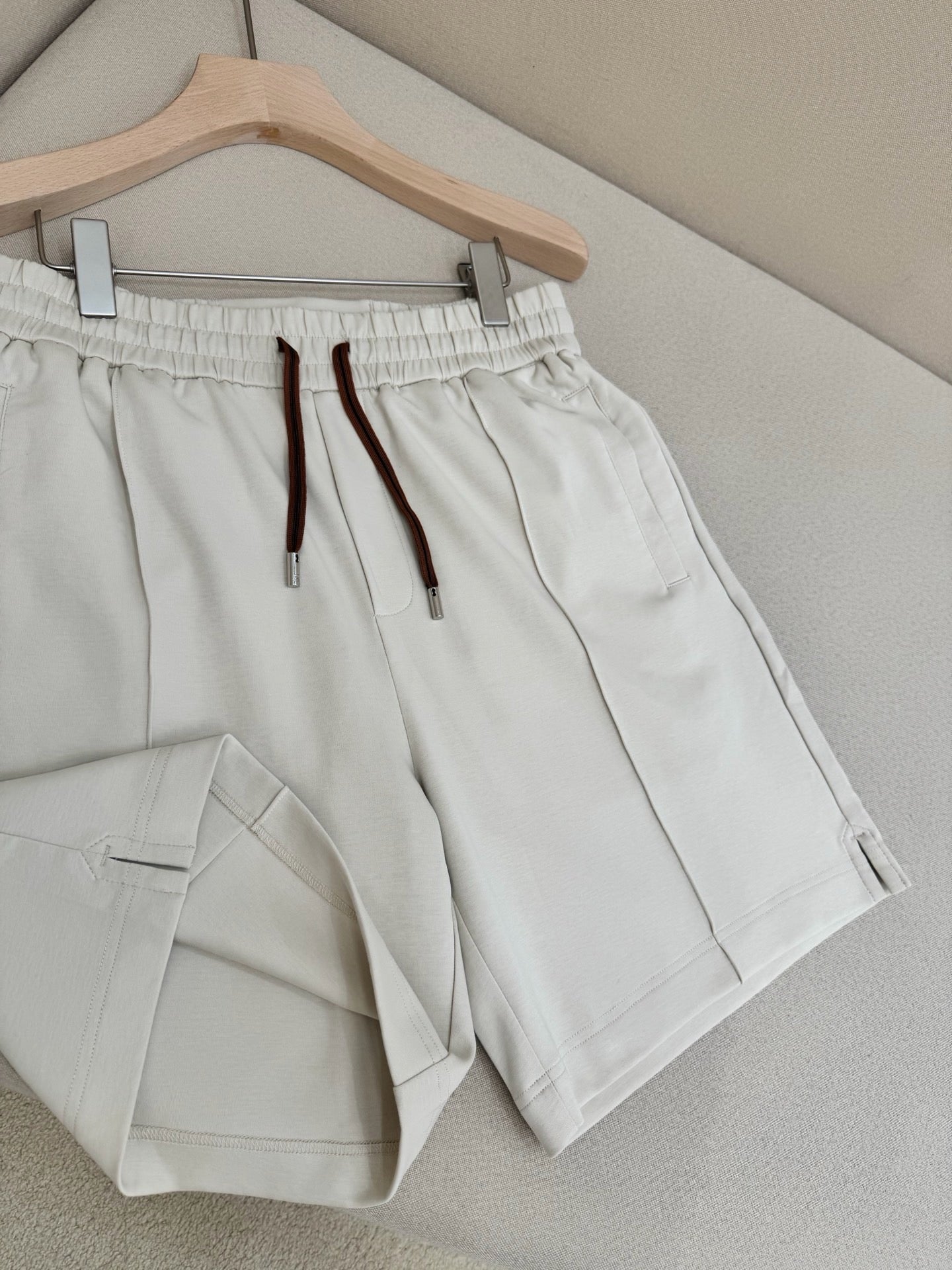 White and Blue Short