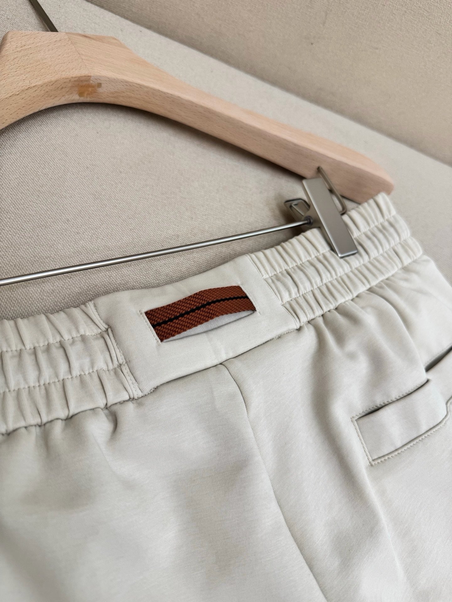 White and Blue Short