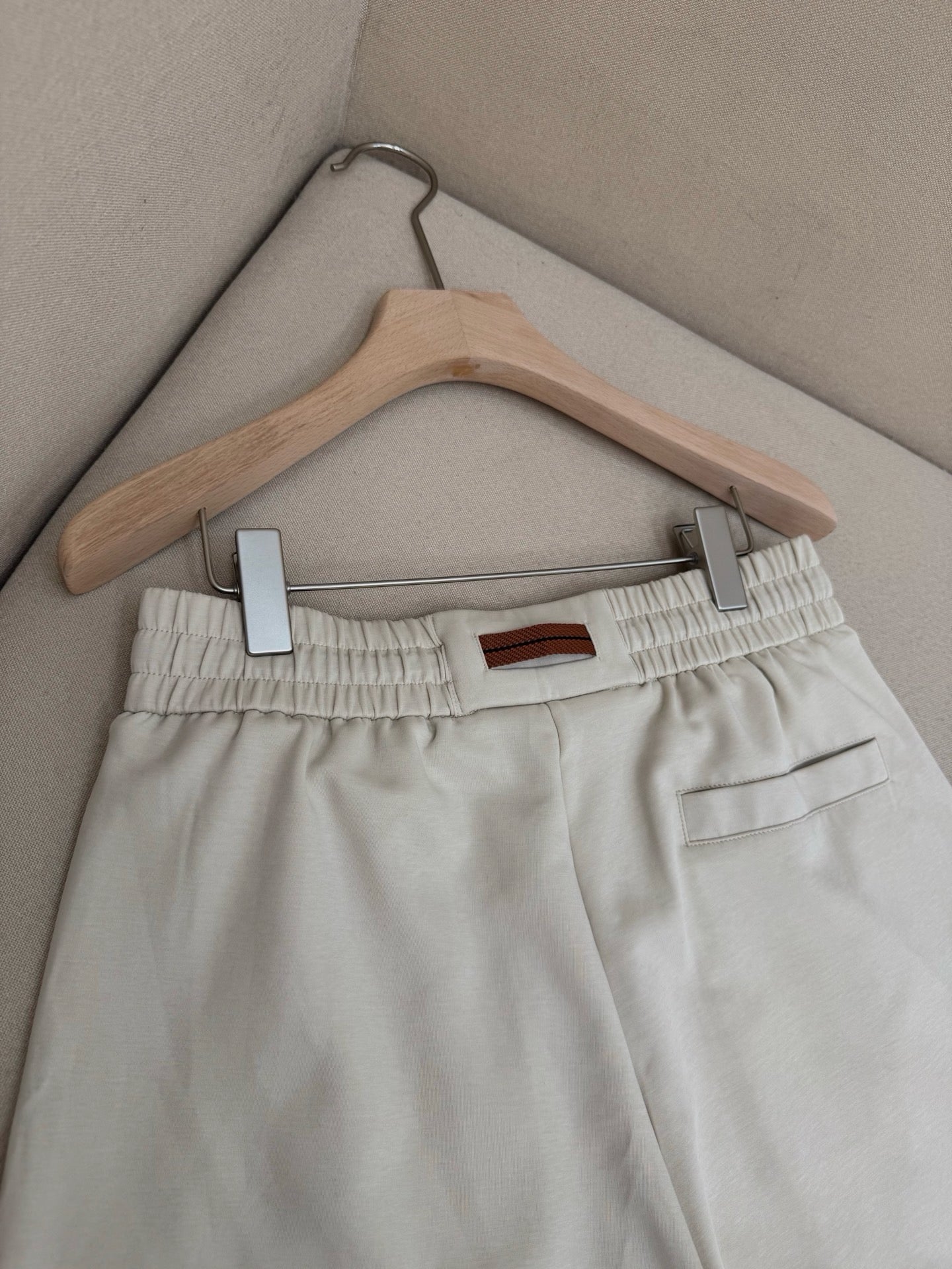 White and Blue Short