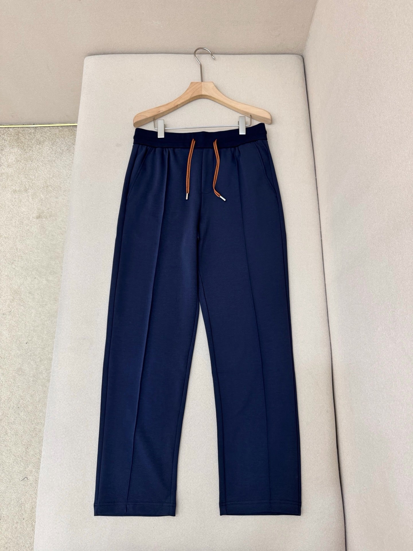 White and Blue Pant