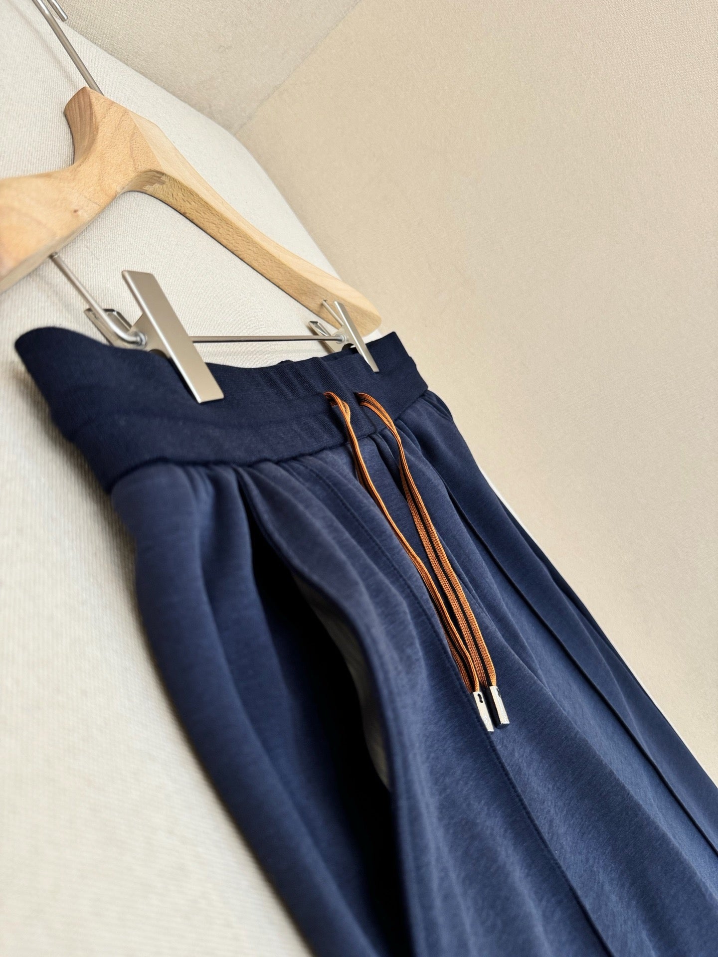 White and Blue Pant