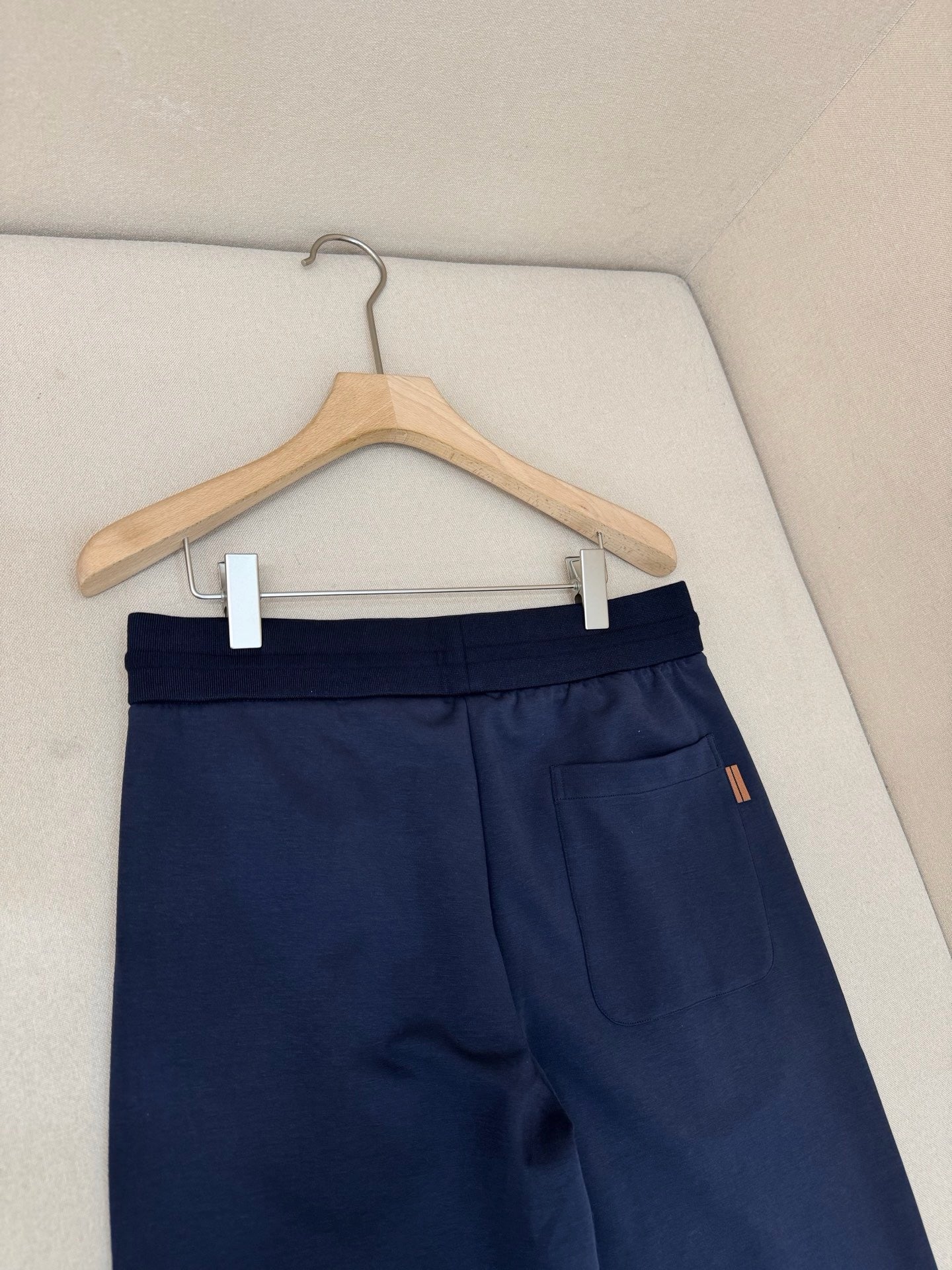 White and Blue Pant