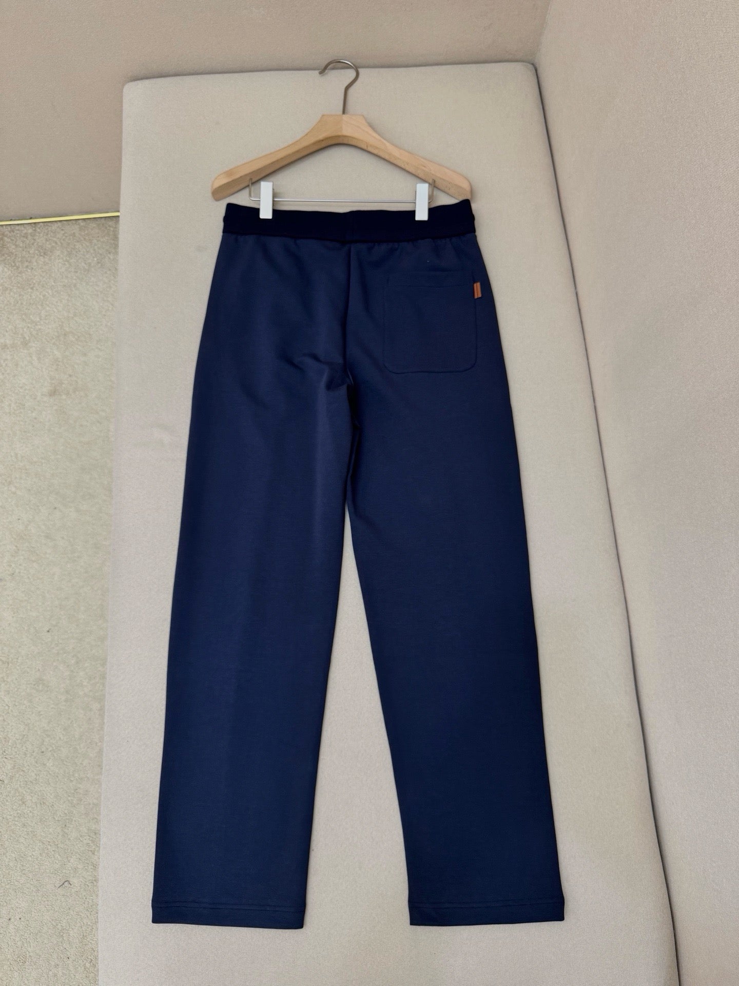 White and Blue Pant