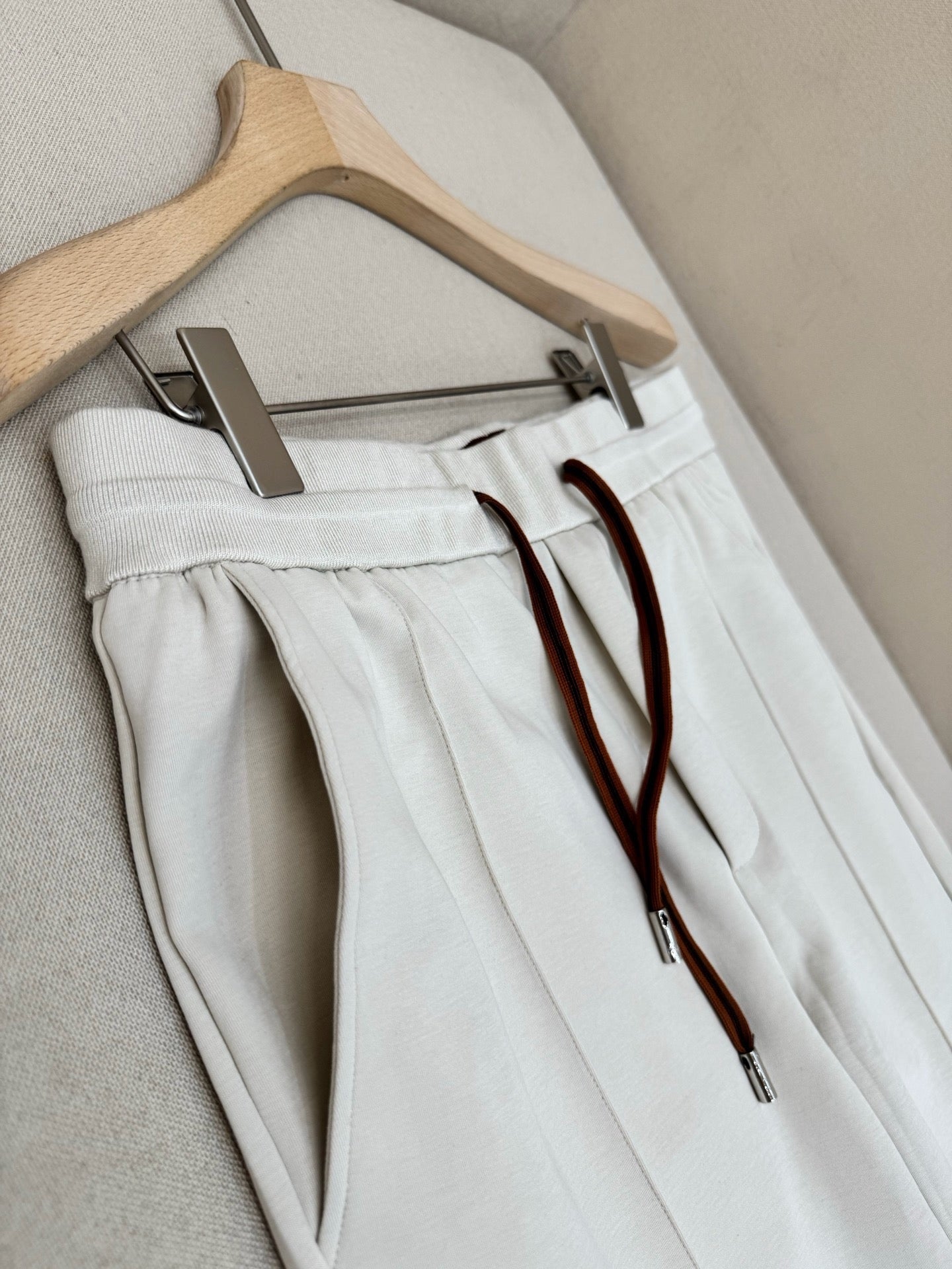 White and Blue Pant