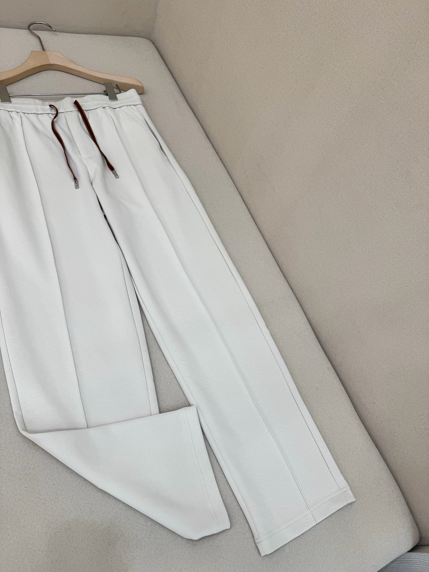 White and Blue Pant
