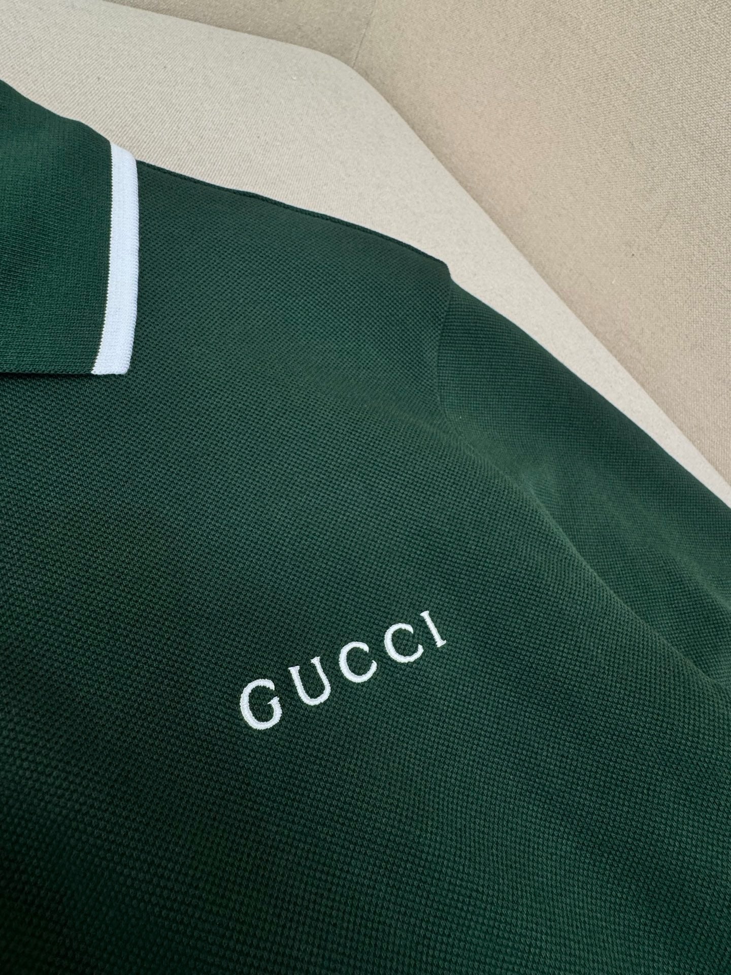 Blue and Green Polo