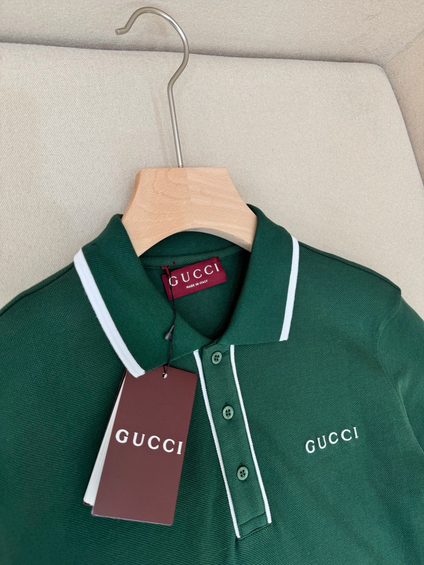 Blue and Green Polo