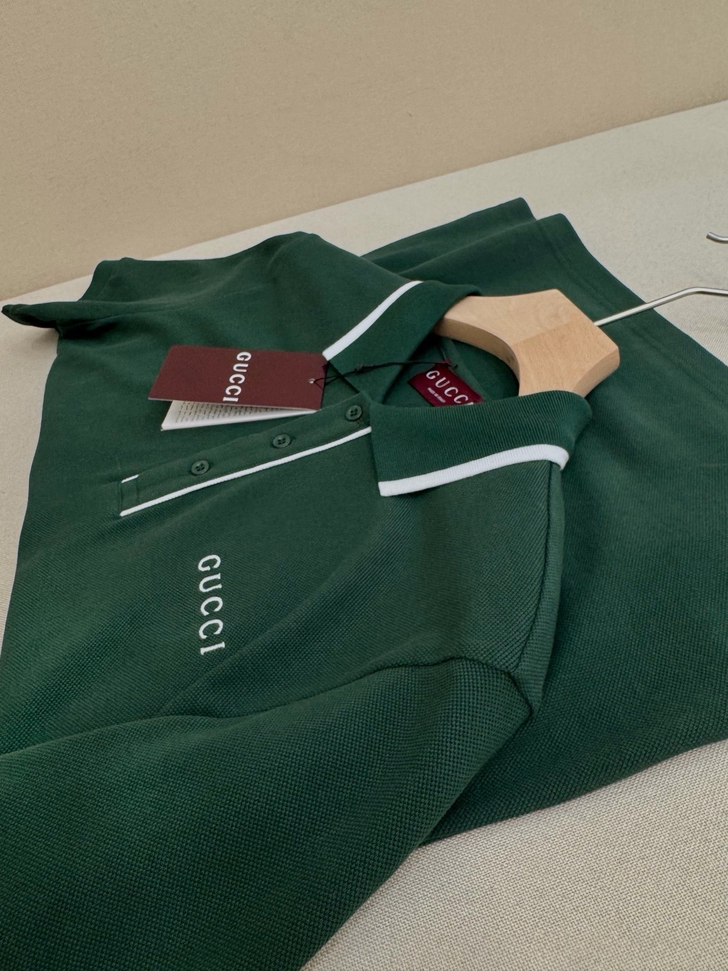 Blue and Green Polo