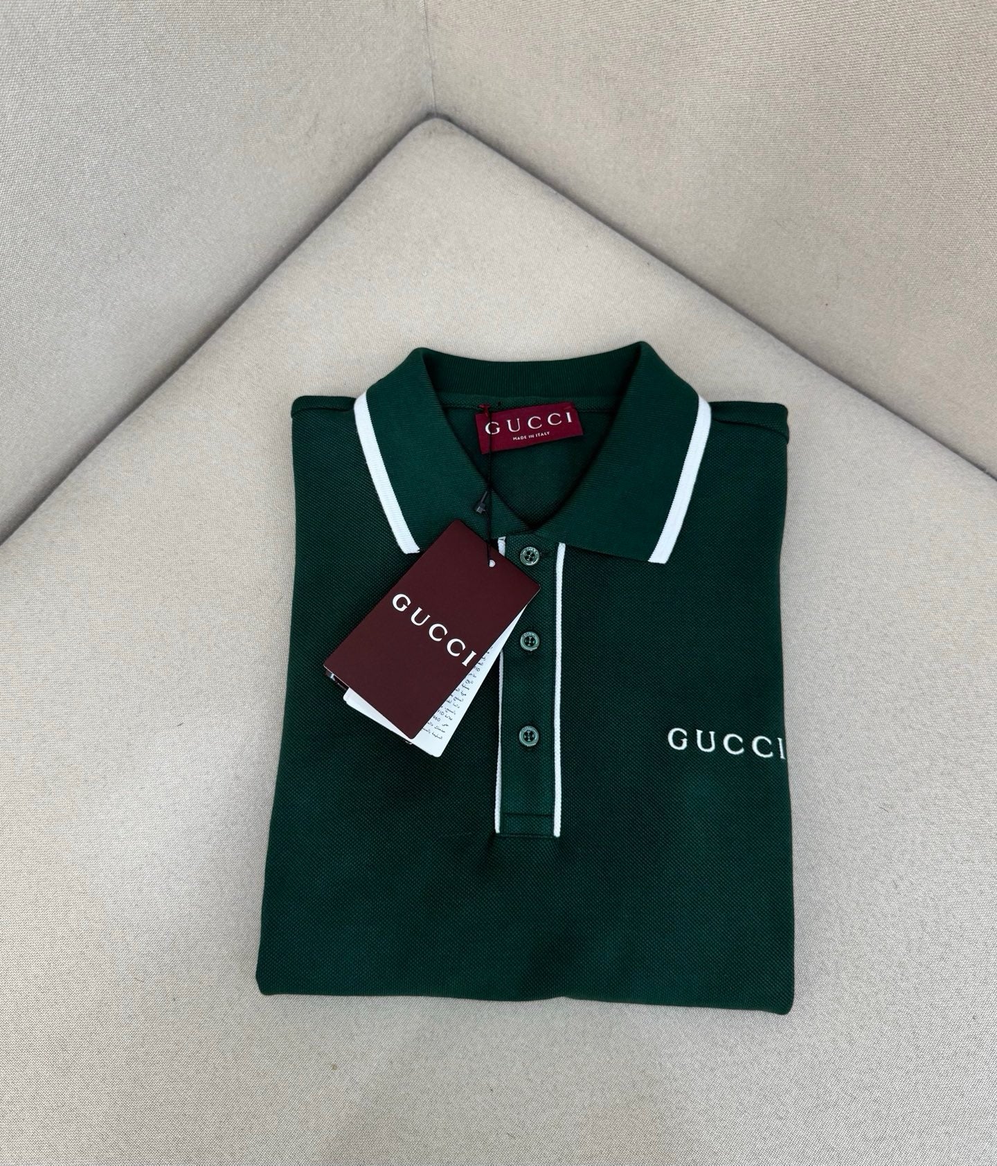 Blue and Green Polo