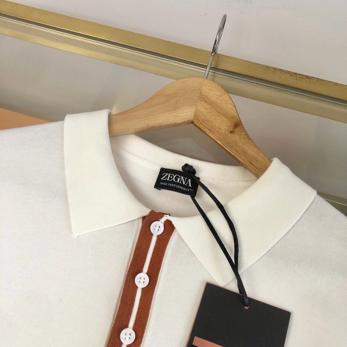 Black and White Polo