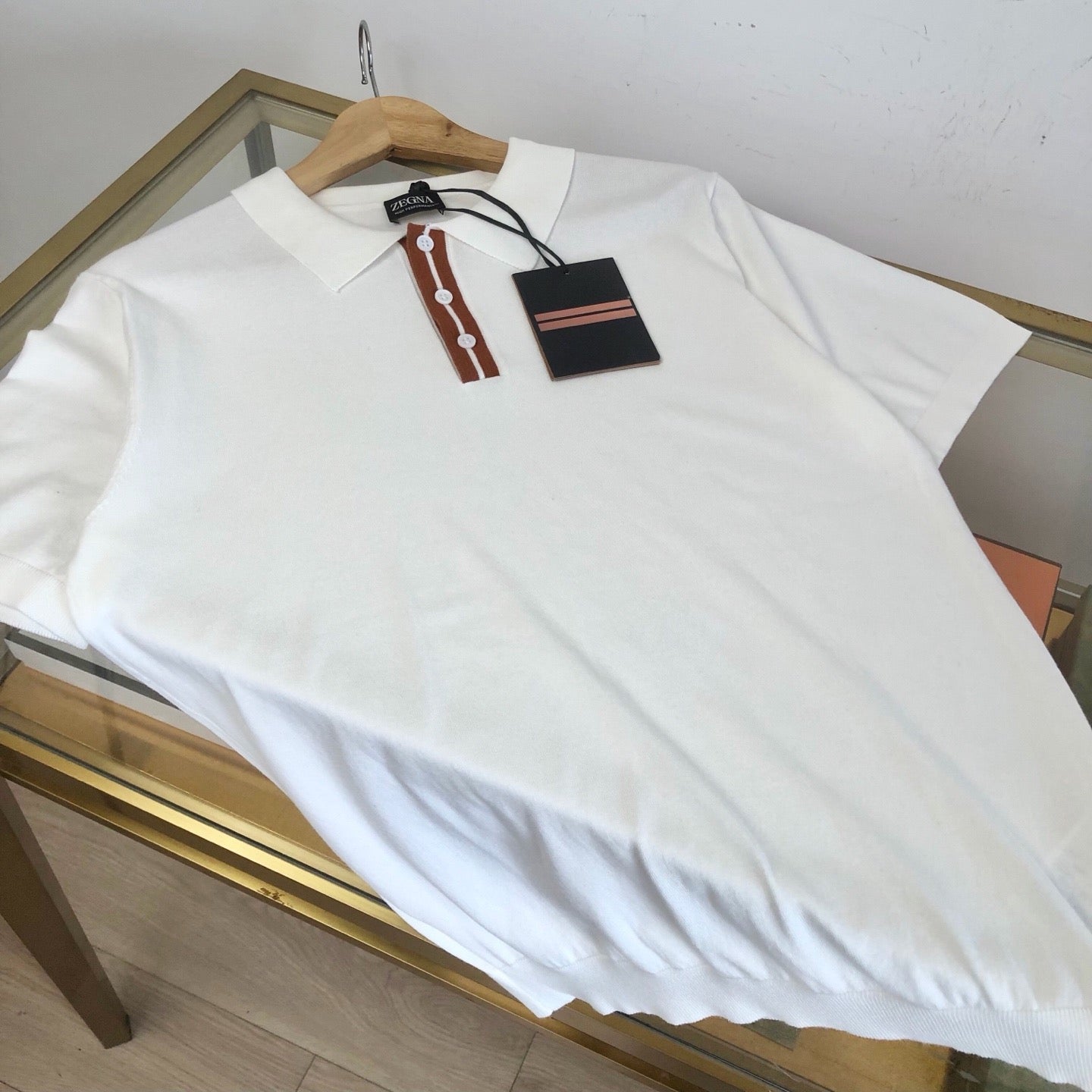 Black and White Polo