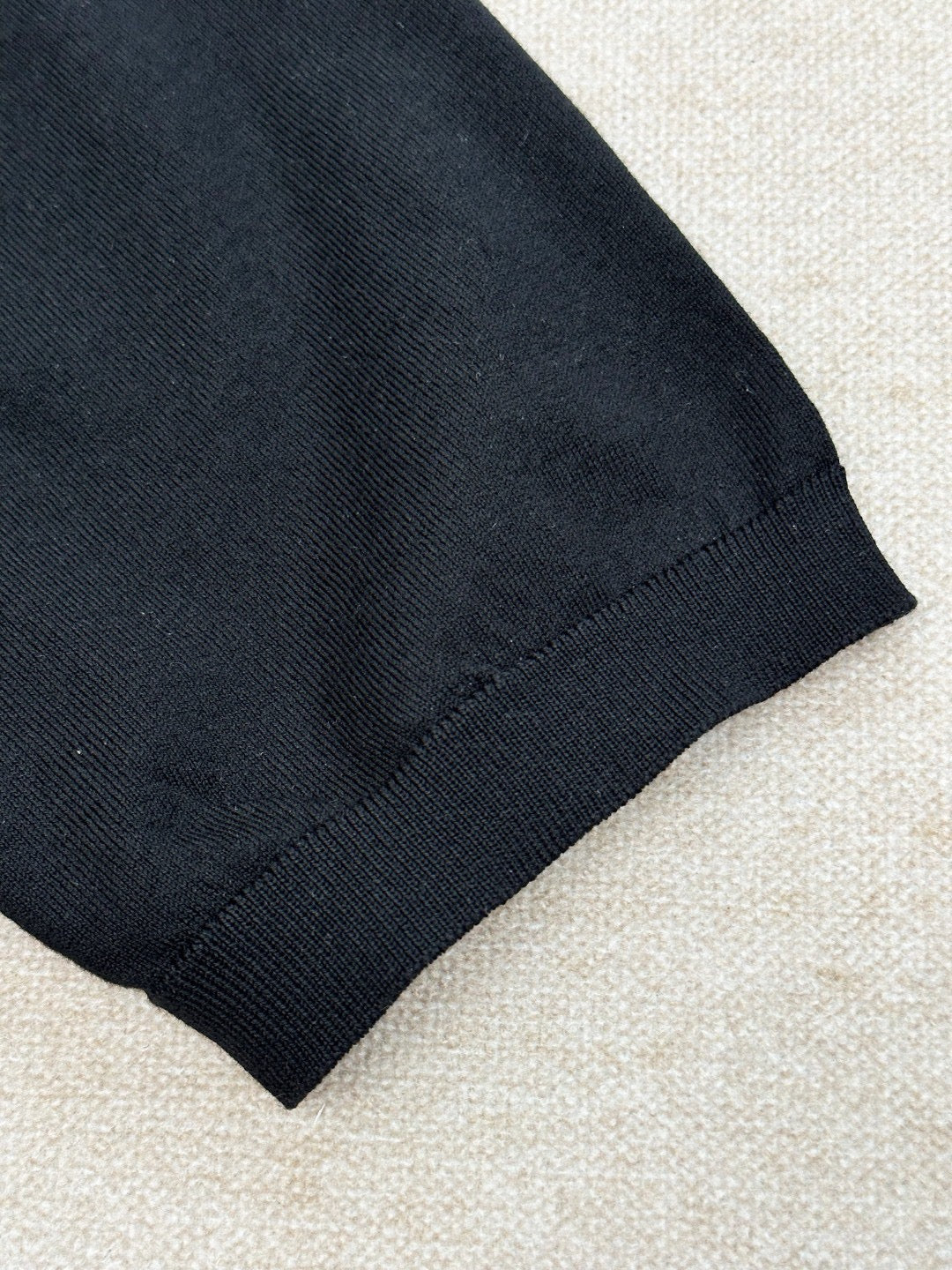 Black and White Polo