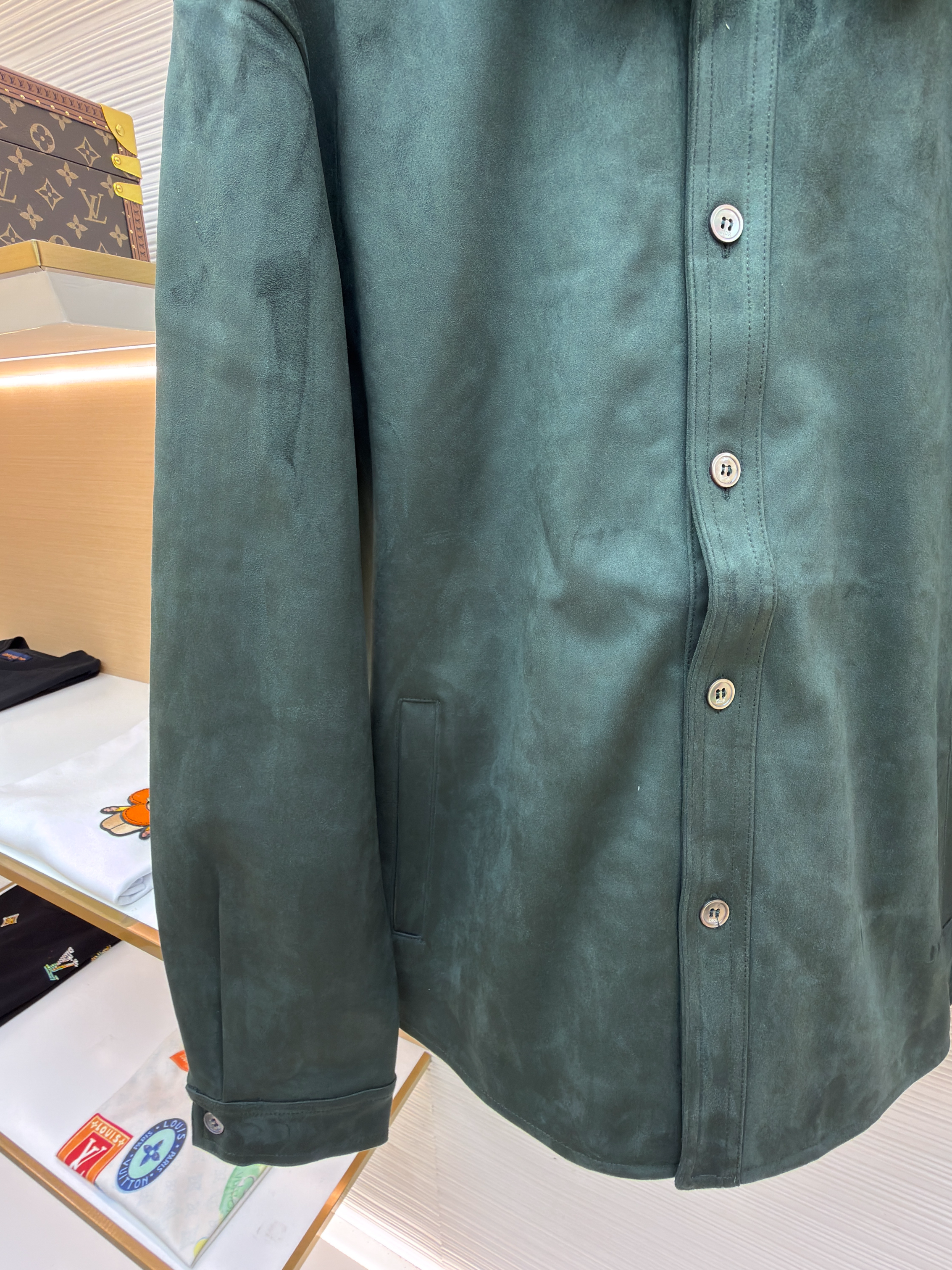 Green jacket