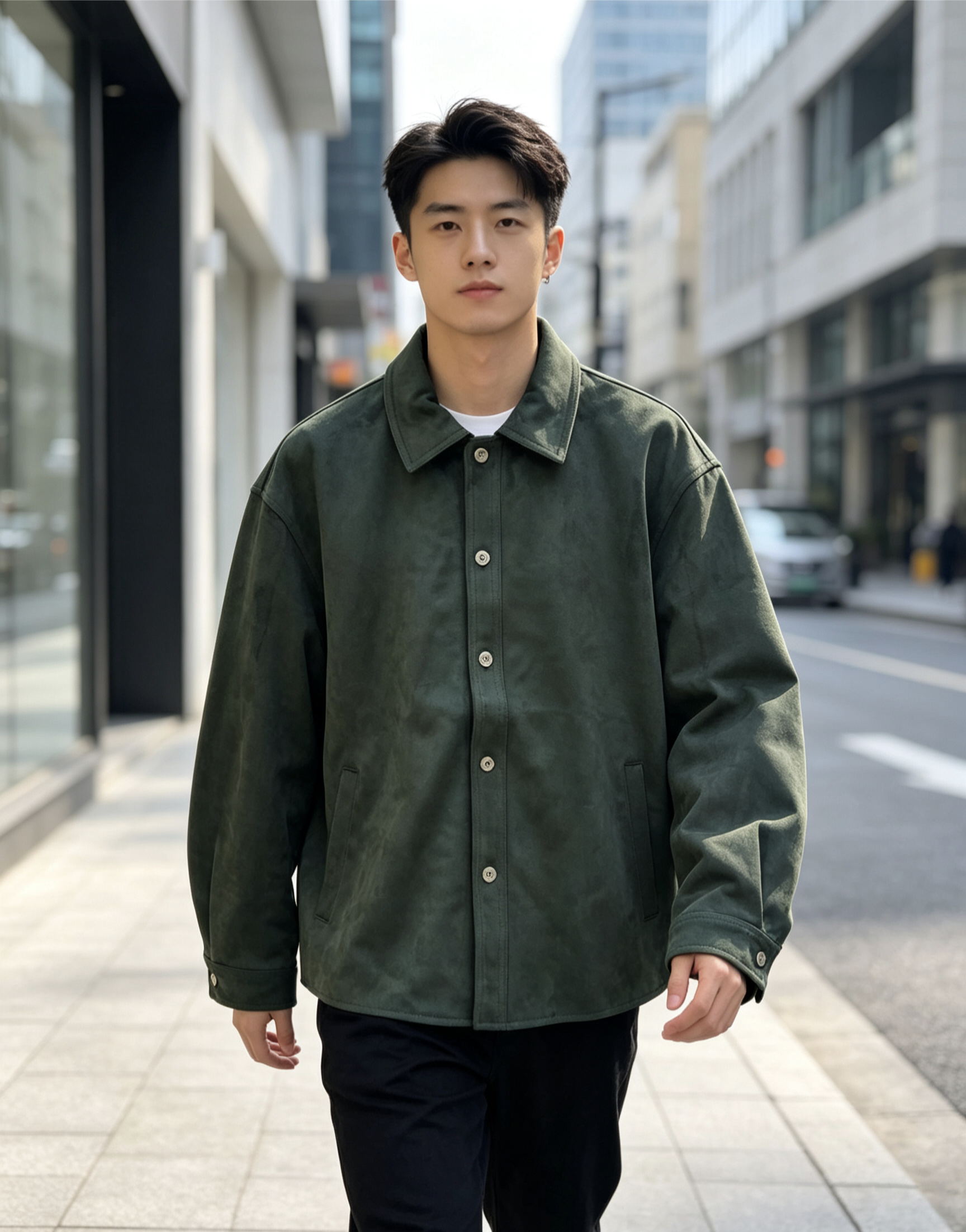 Green jacket