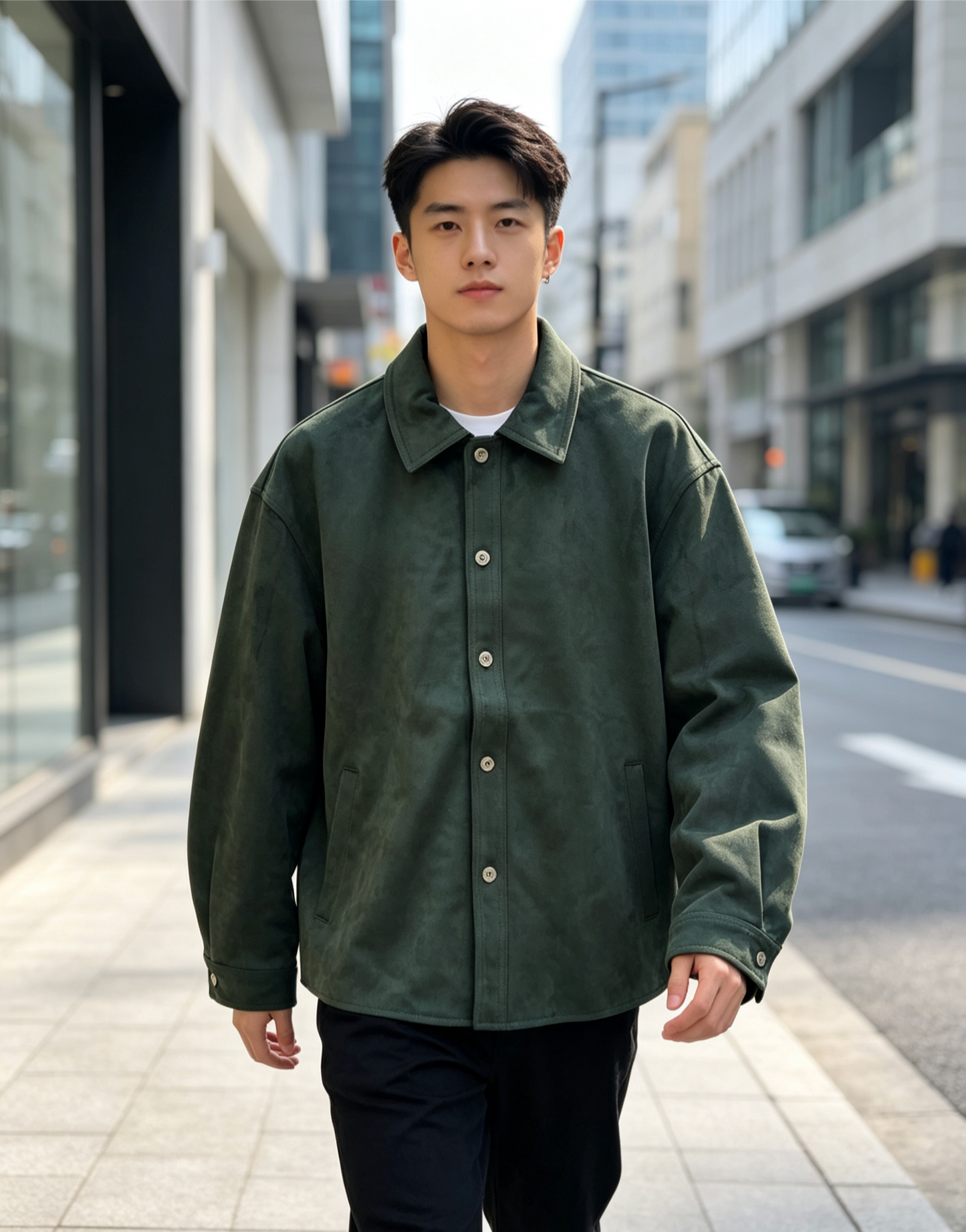 Green jacket