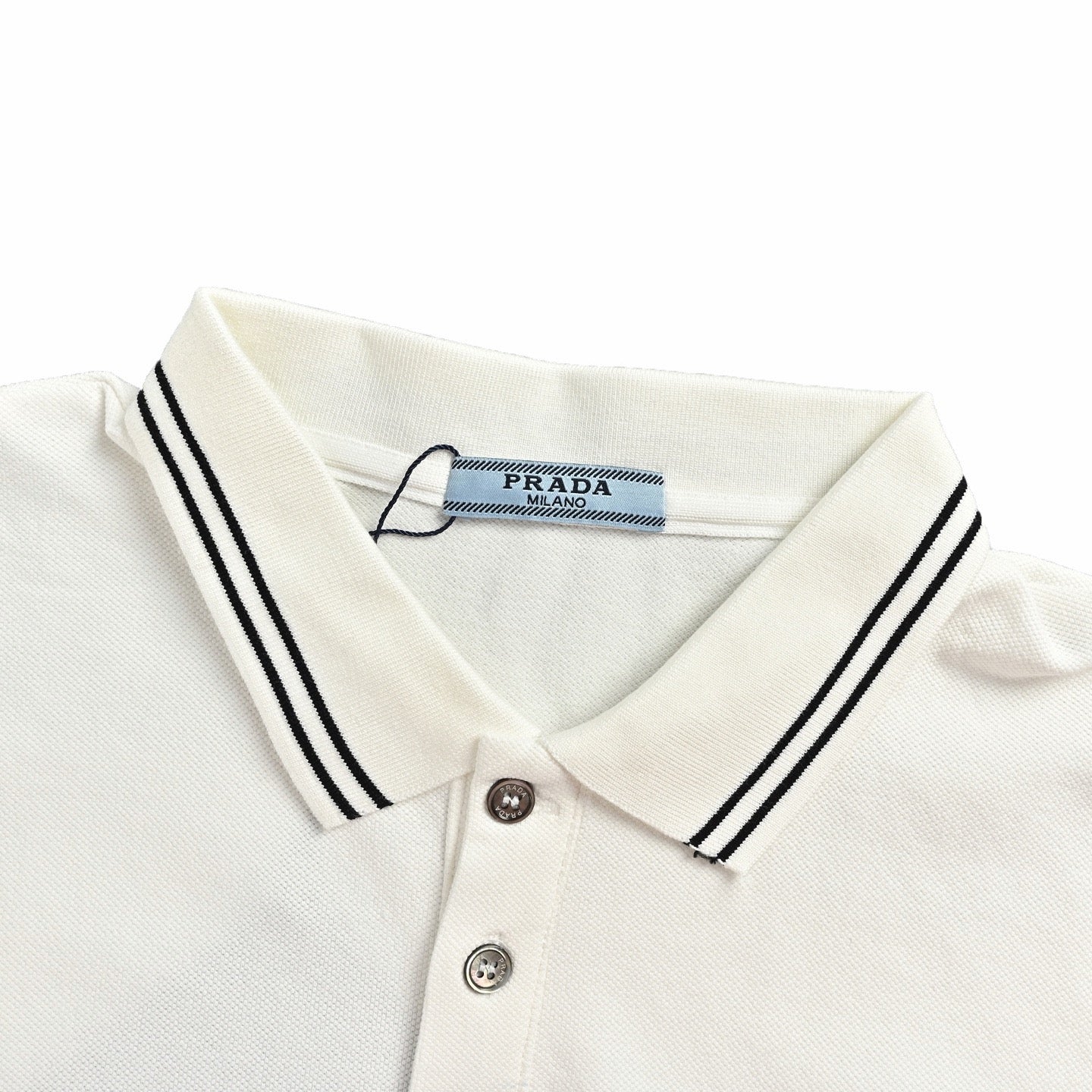 Black and White Polo