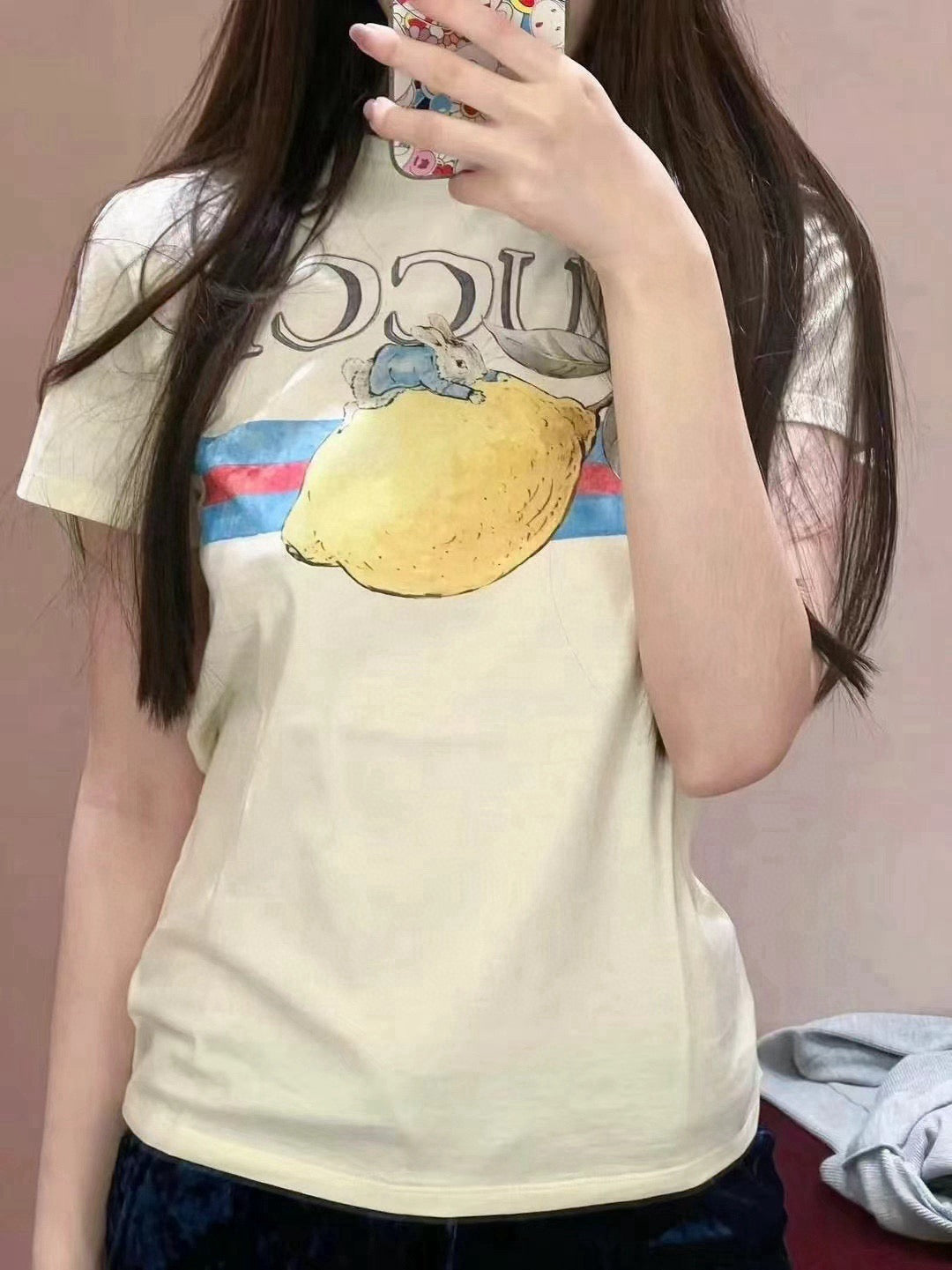 Cream T-shirt