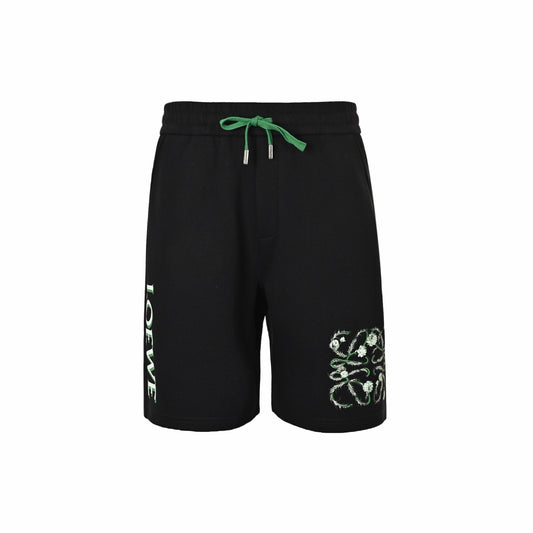 Black and White Shorts