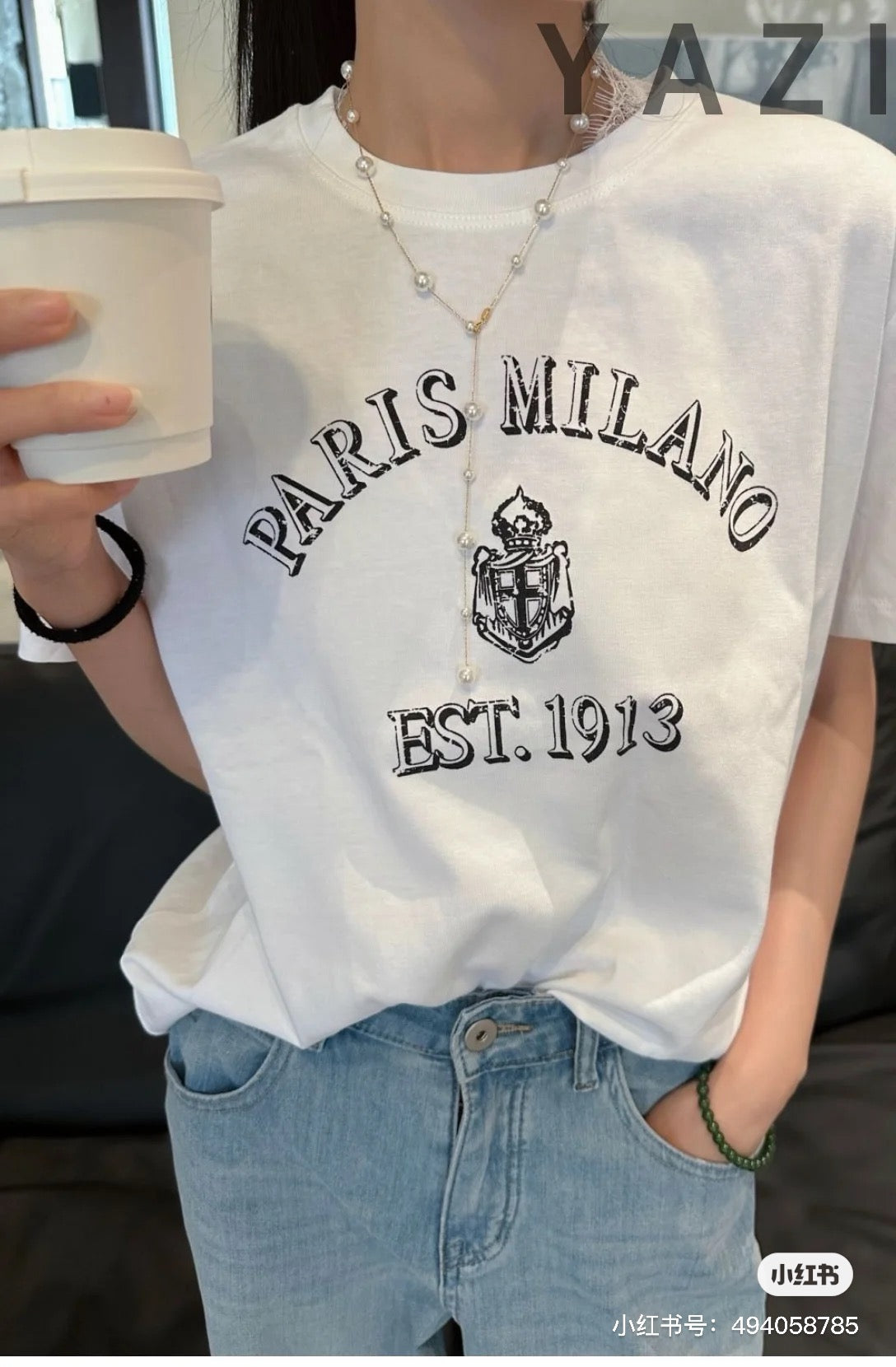 Black and White T-Shirt