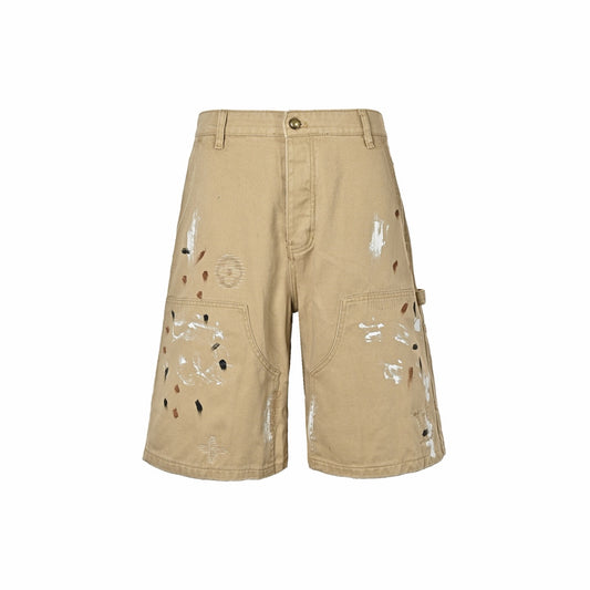 Beige Shorts