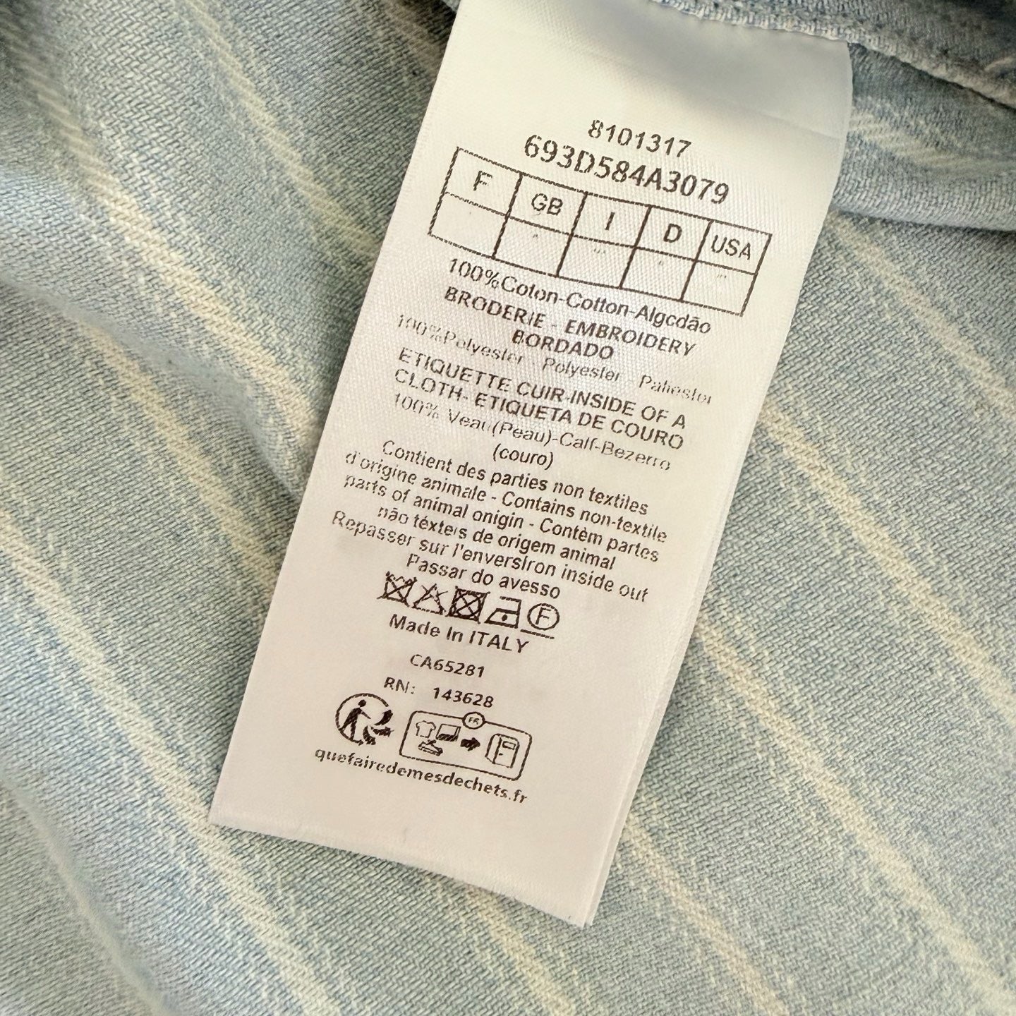 Sky Blue Shirt