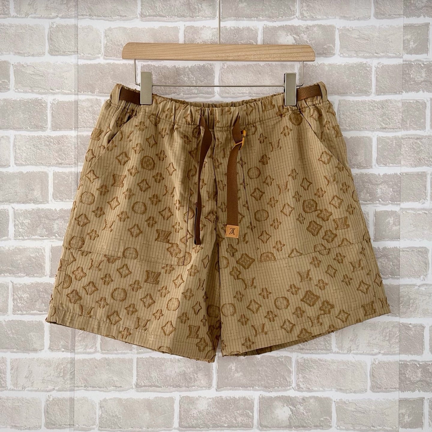 Beige Shorts