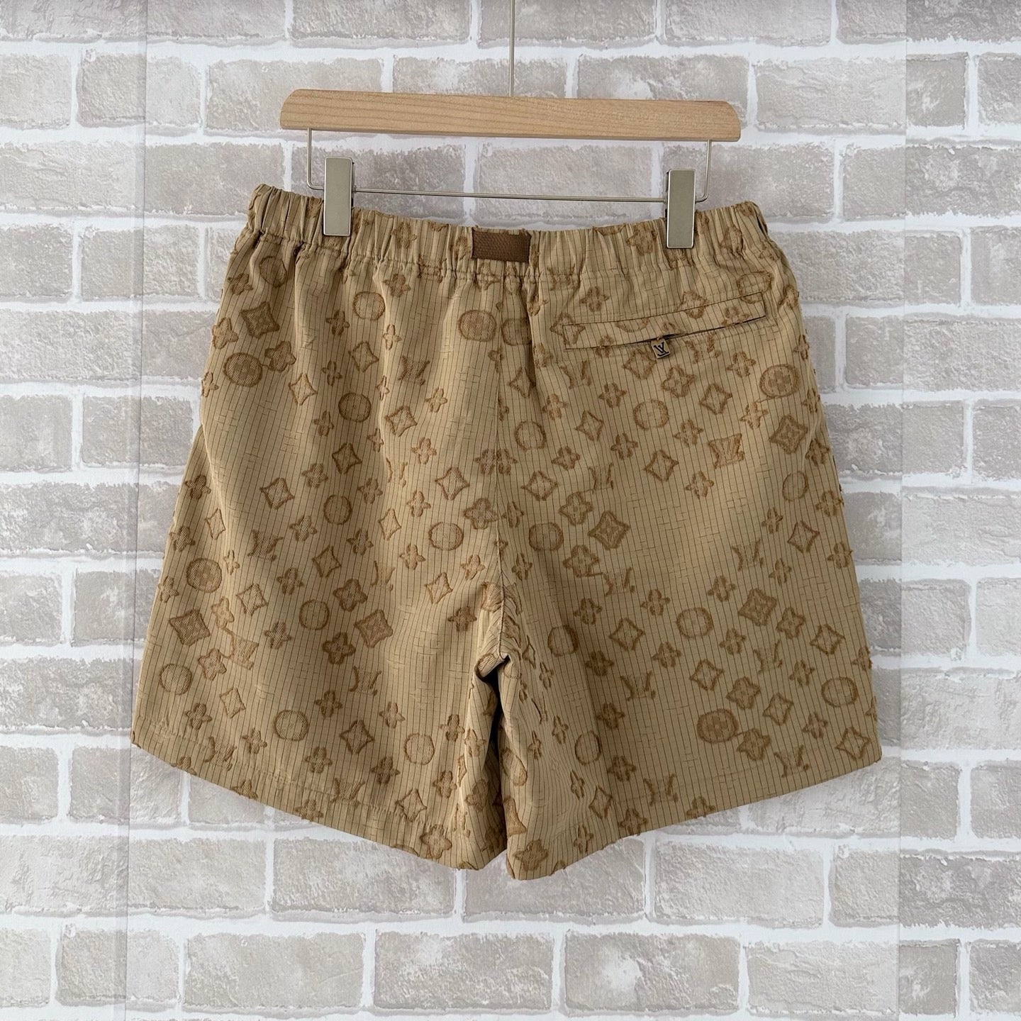 Beige Shorts