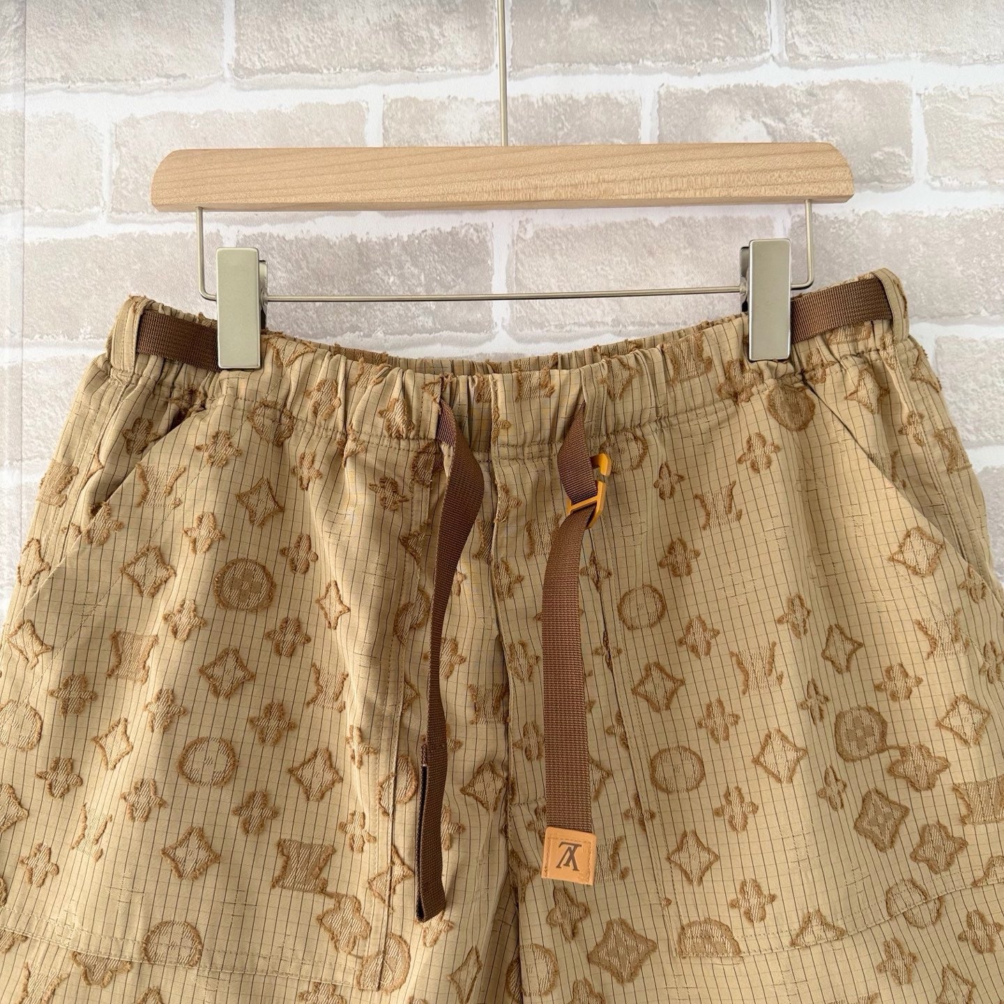 Beige Shorts