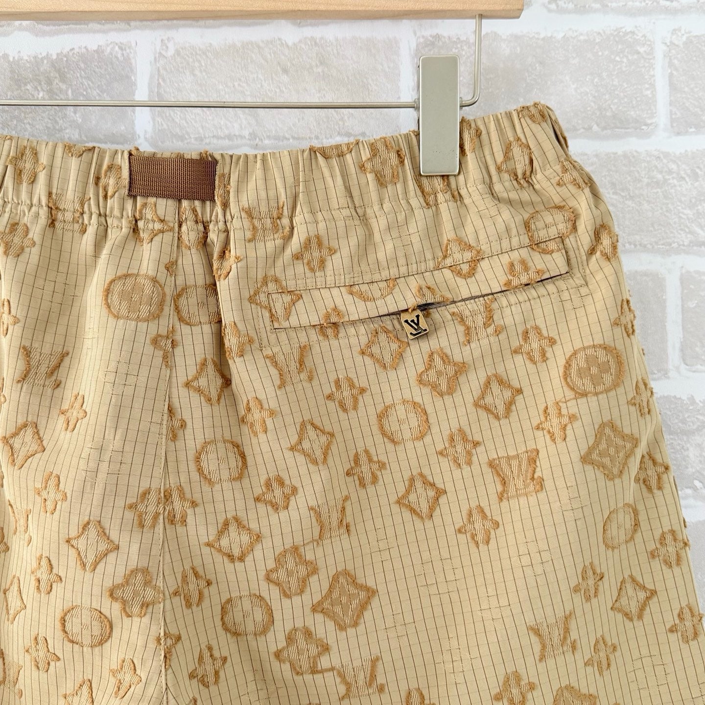 Beige Shorts