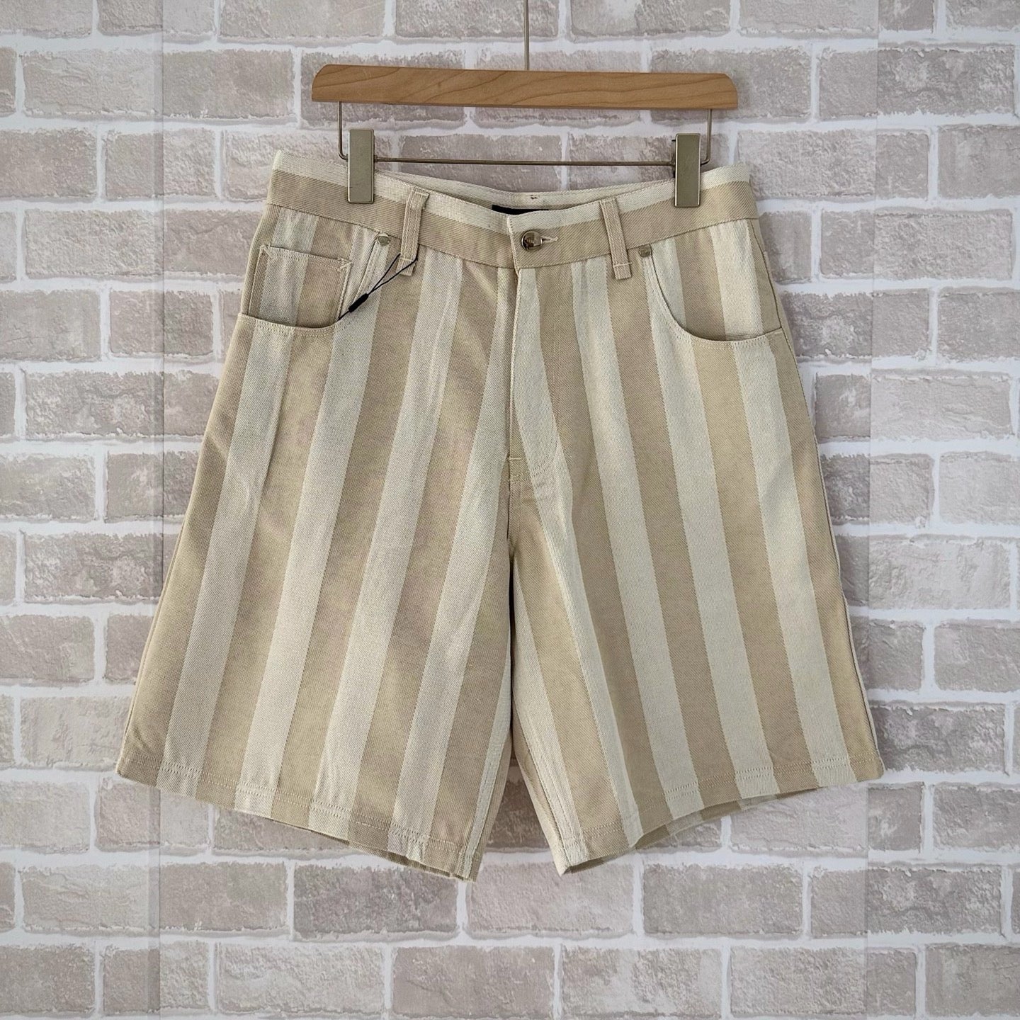Beige Shorts