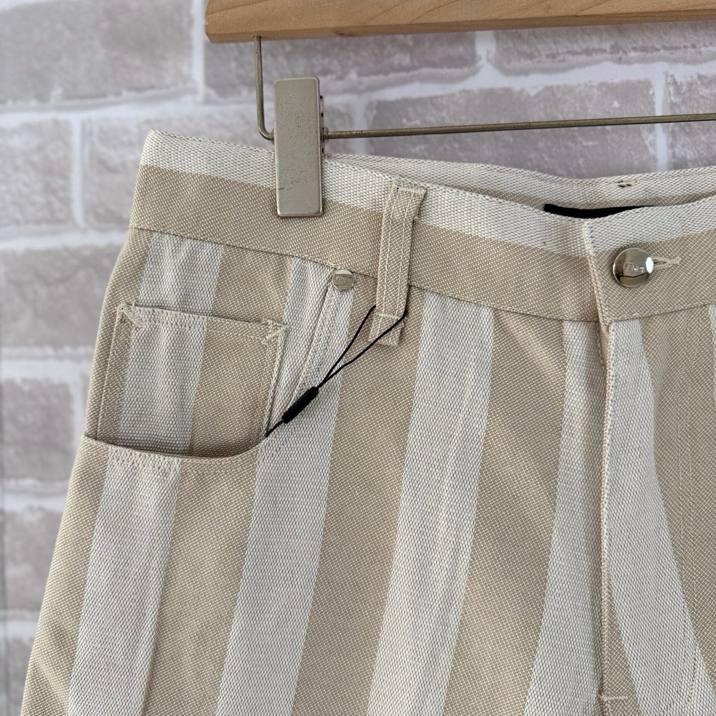 Beige Shorts