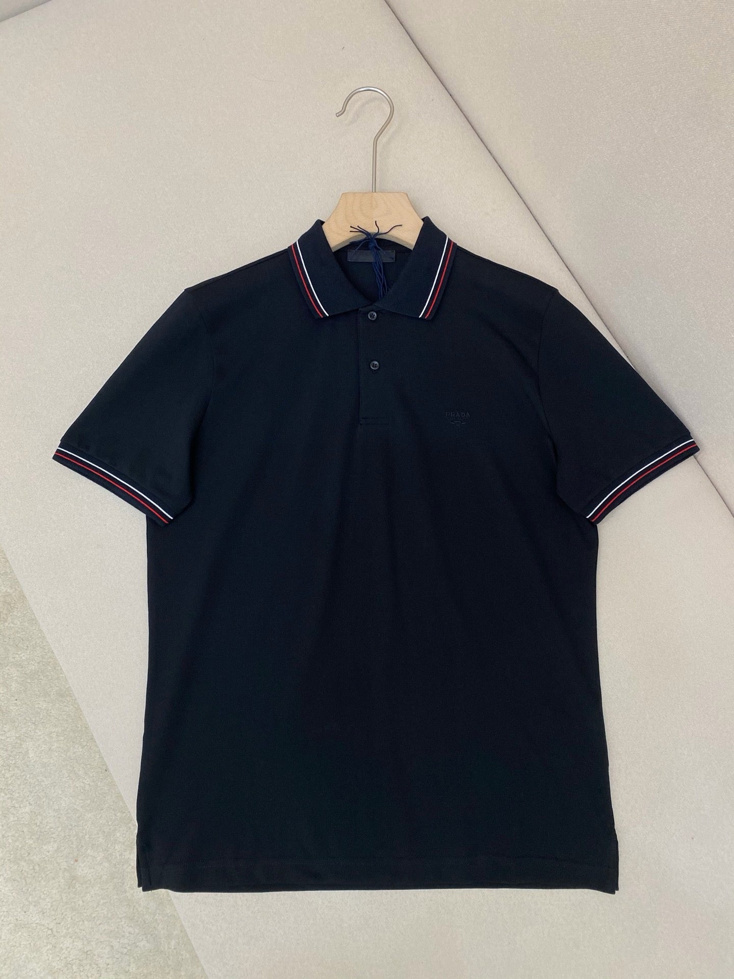 Black and White Polo