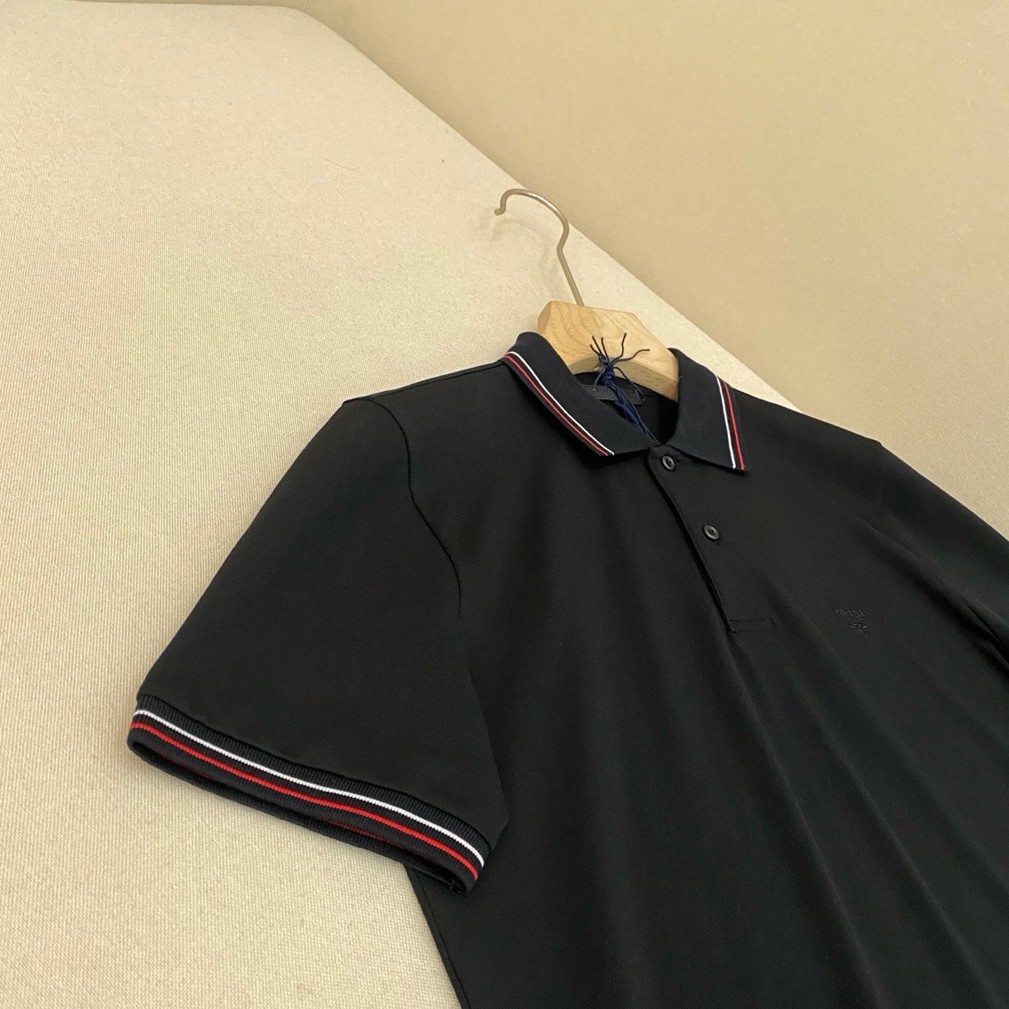 Black and White Polo