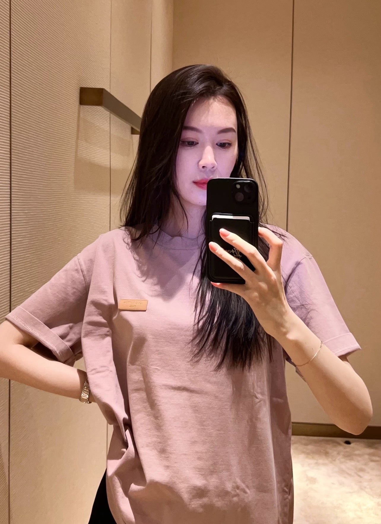 Peach Pink T-shirt
