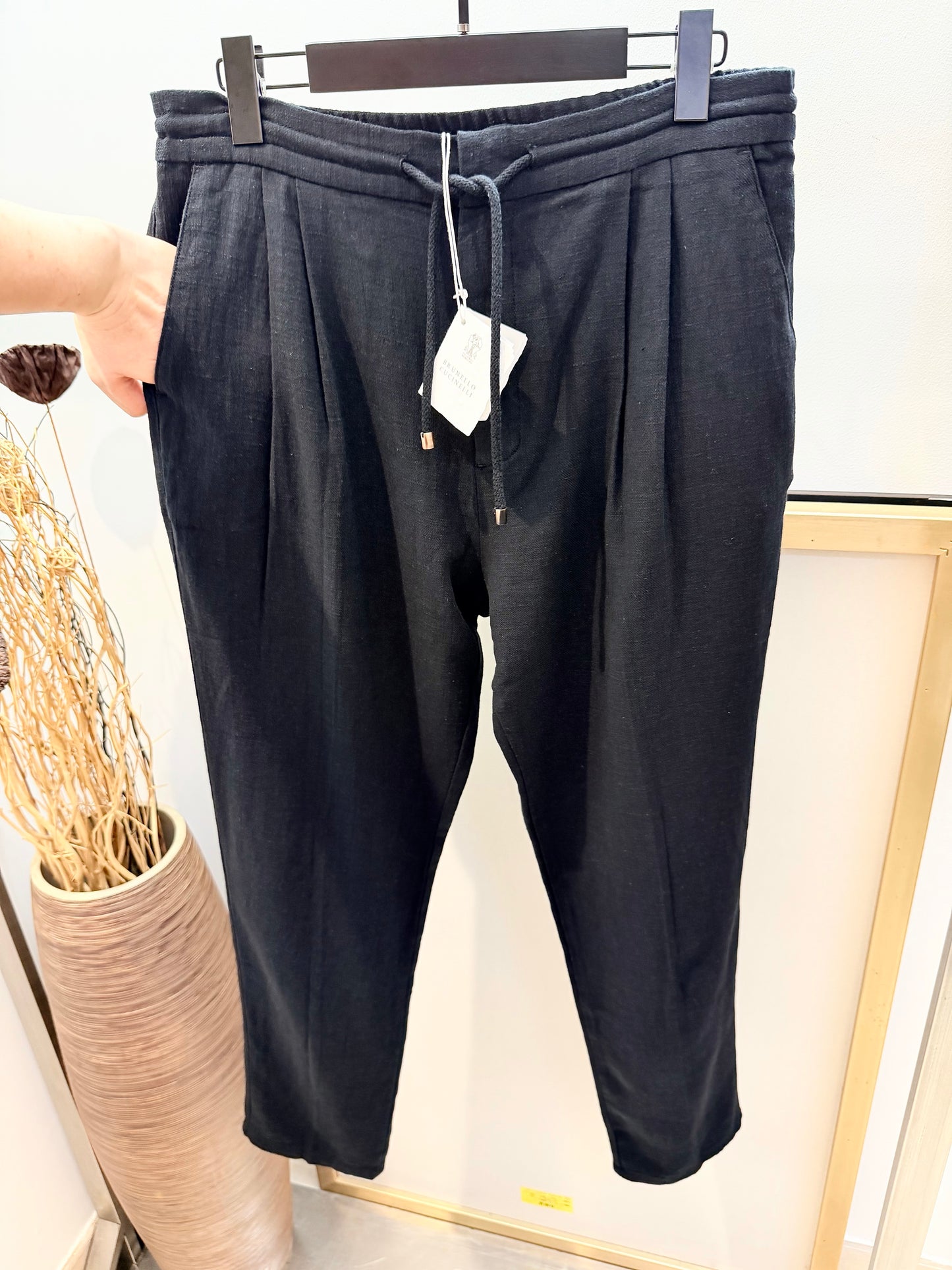 Black and White Pant