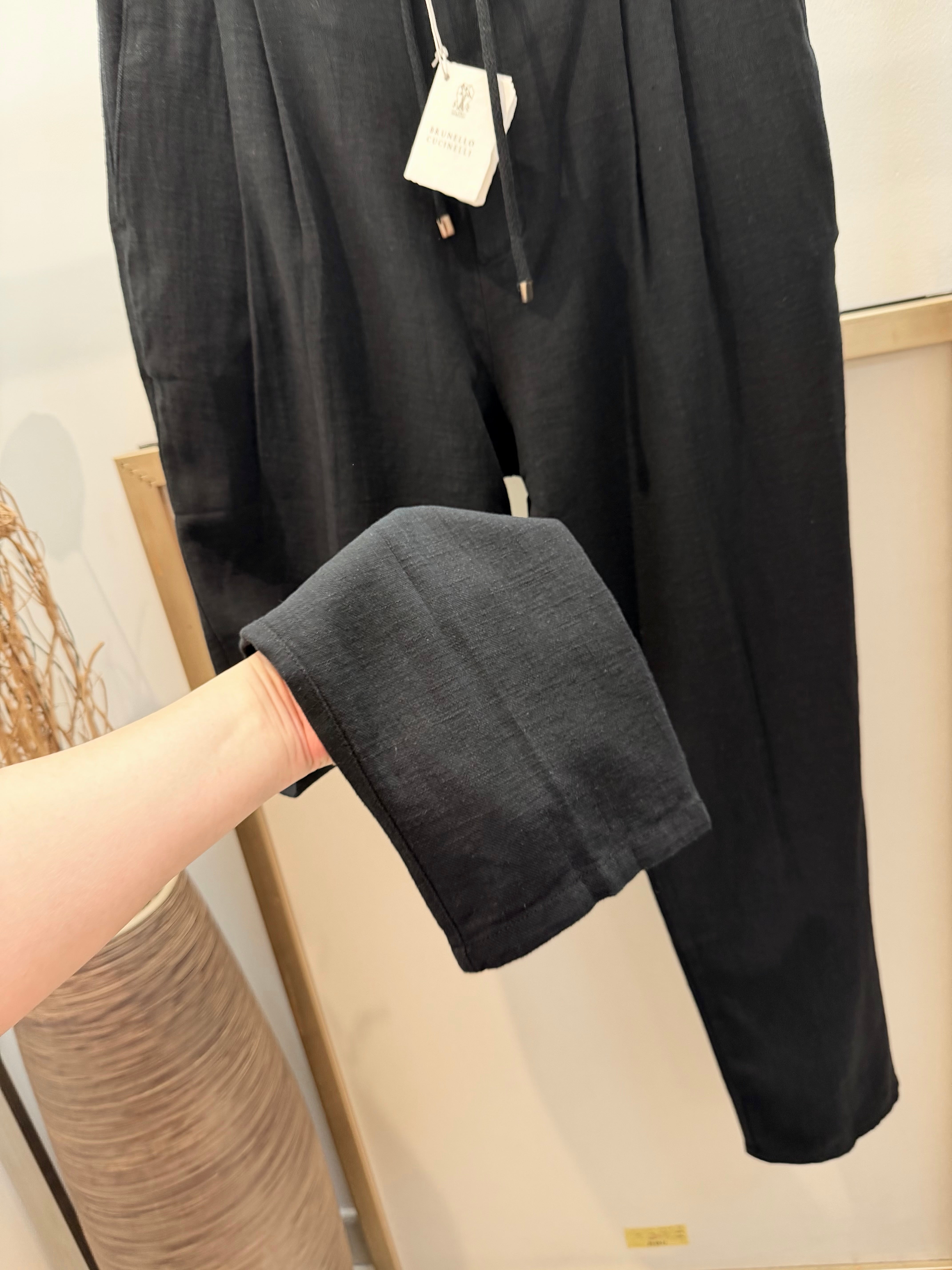 Black and White Pant