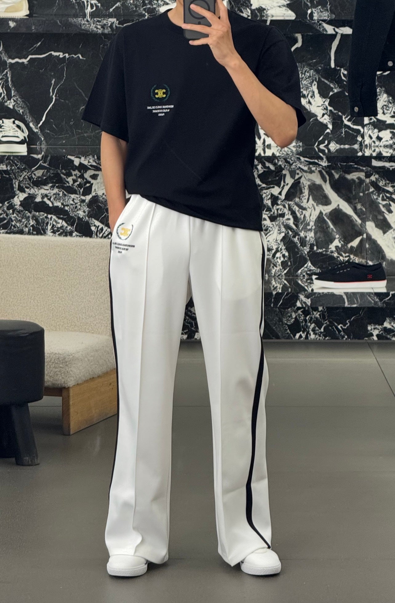 Black and White T-shirt