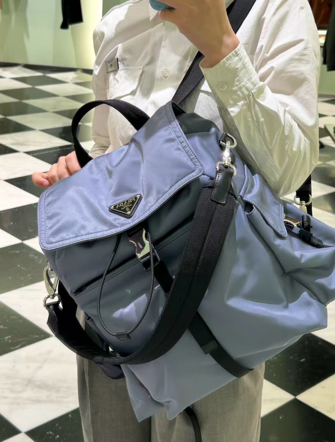 Light Blue Bag