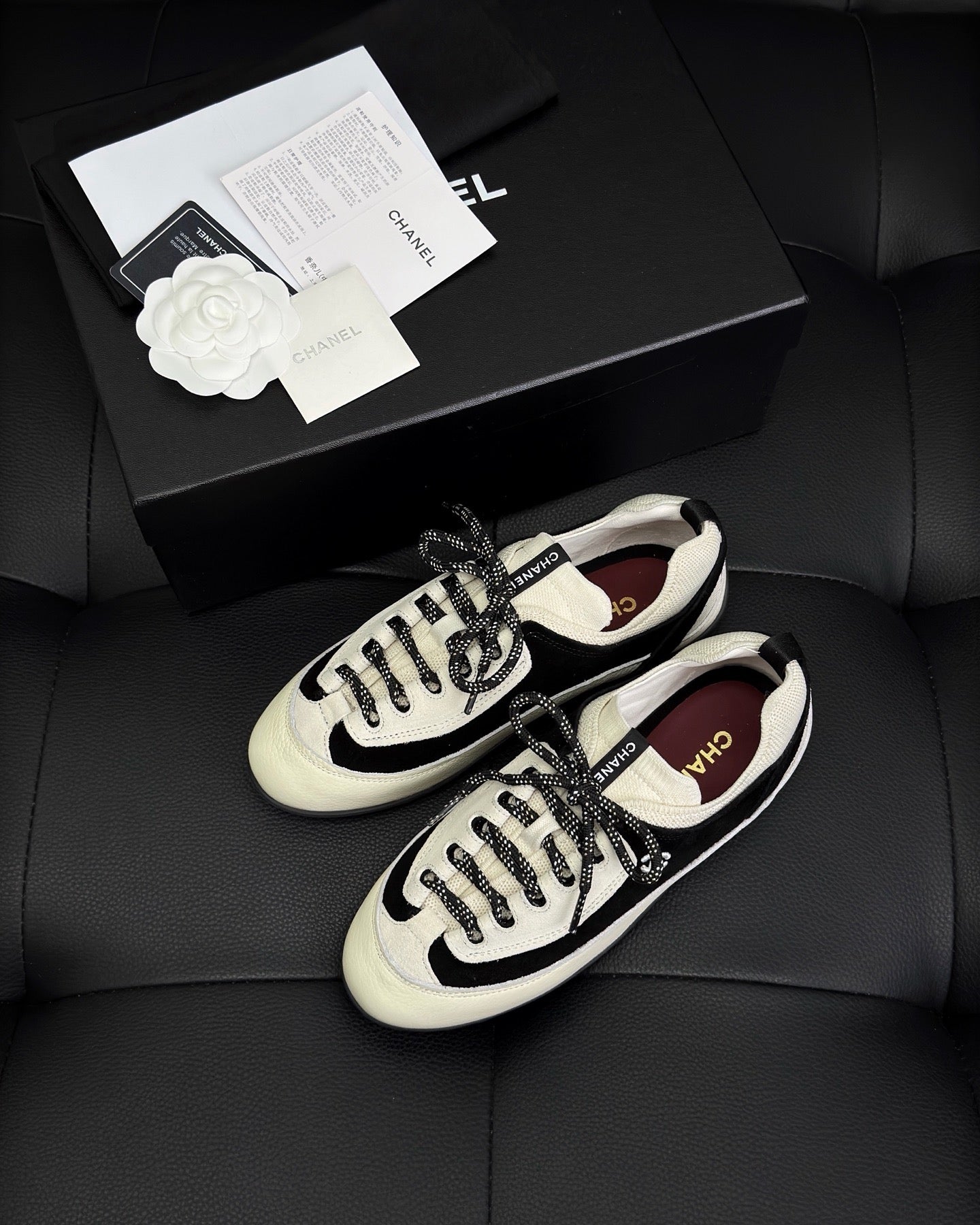 Black and White Shoes
