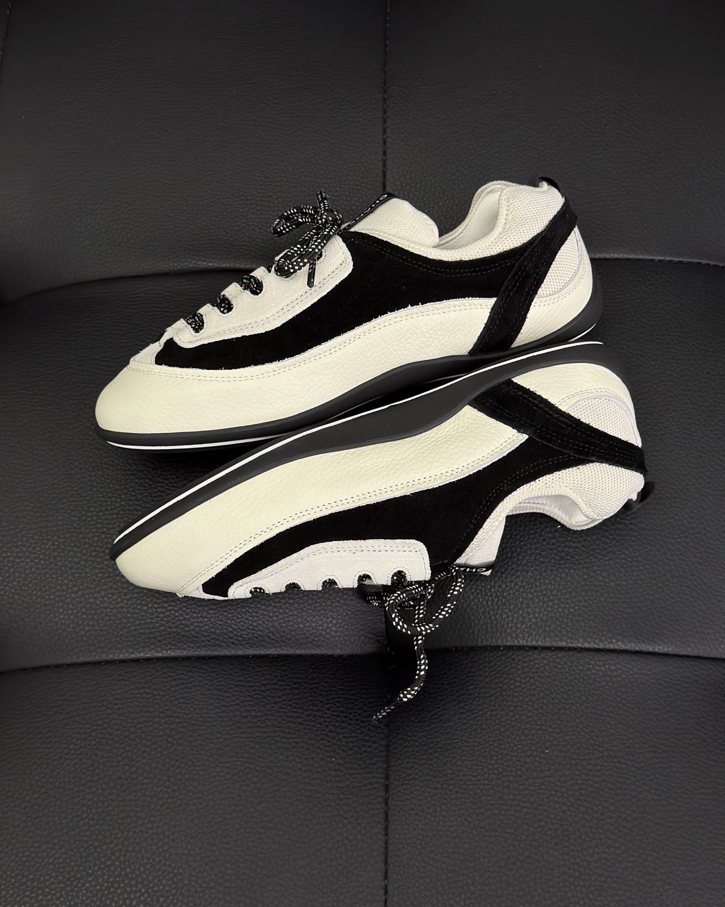 Black and White Shoes