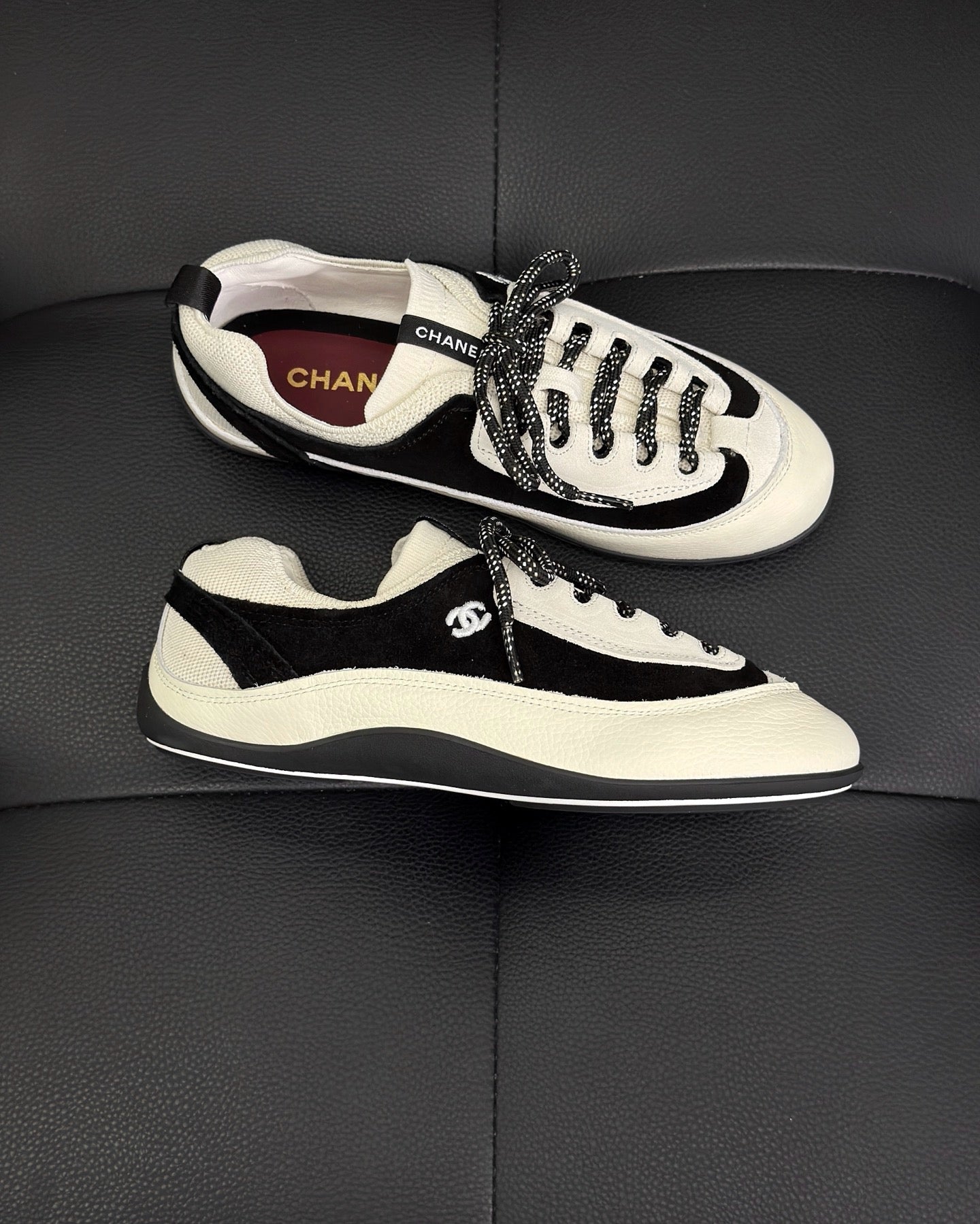 Black and White Shoes