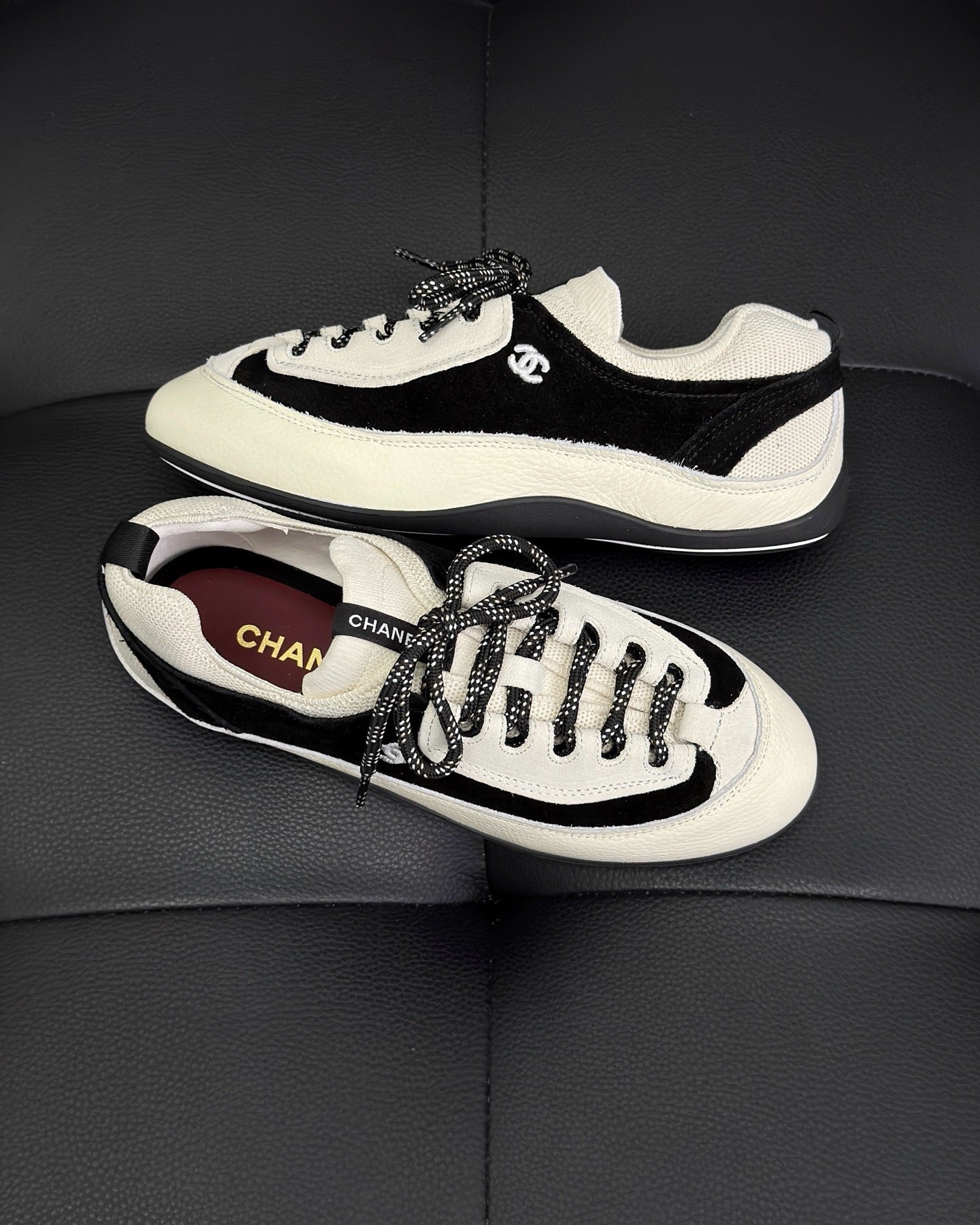 Black and White Shoes
