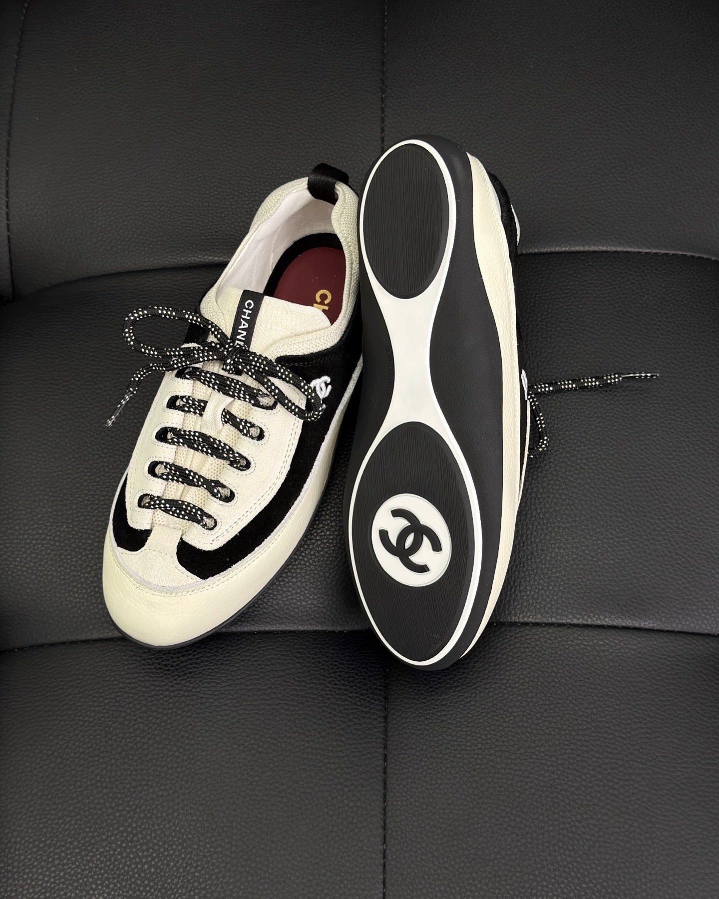 Black and White Shoes