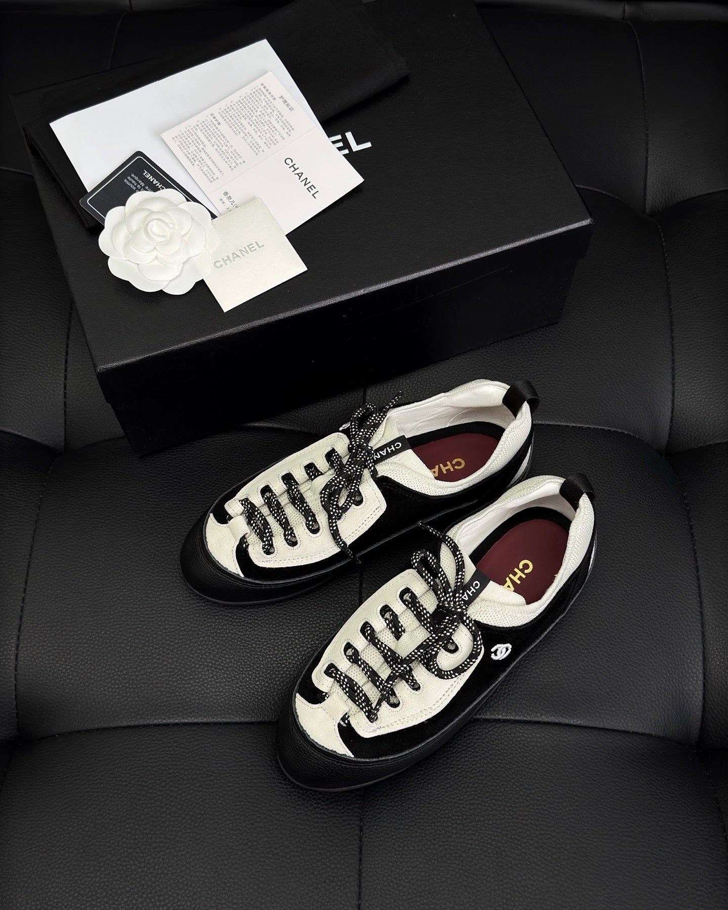 Black and White Shoes